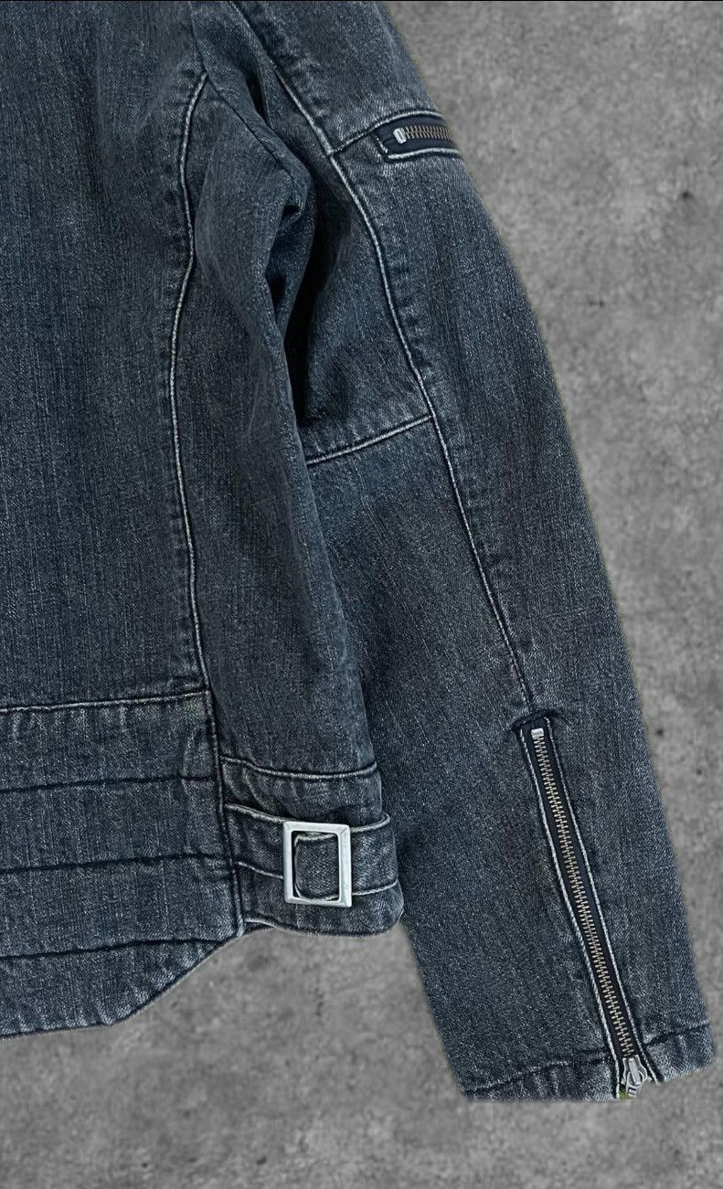 5351 POUR LES HOMMES 5351 pour les hommes multizipper rider denim jacket Size US M / EU 48-50 / 2 - 7 Thumbnail