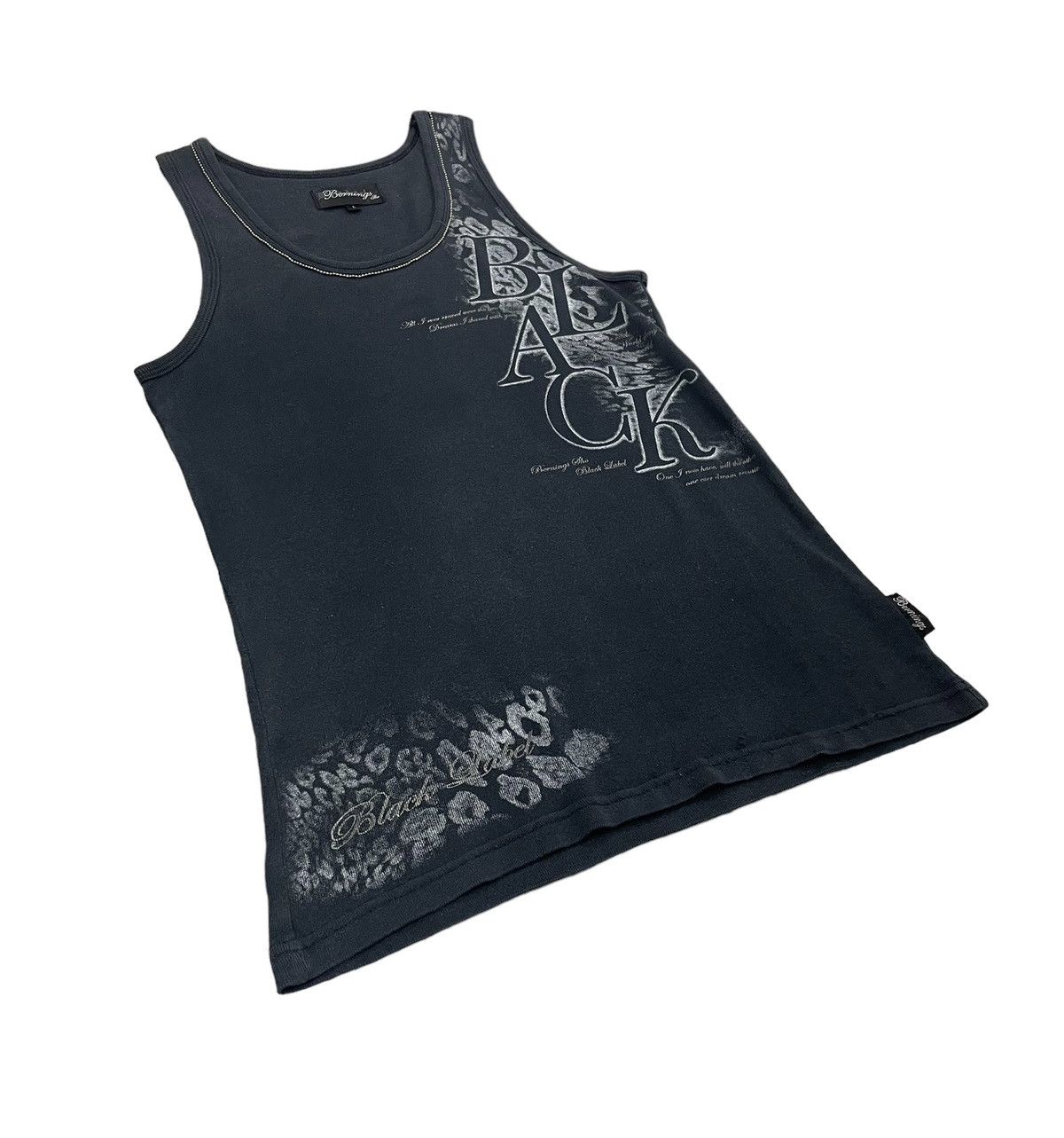 If Six Was Nine Bernings Sho Japan Tank Top Faded Navy Size US XS / EU 42 / 0 - 2 Thumbnail