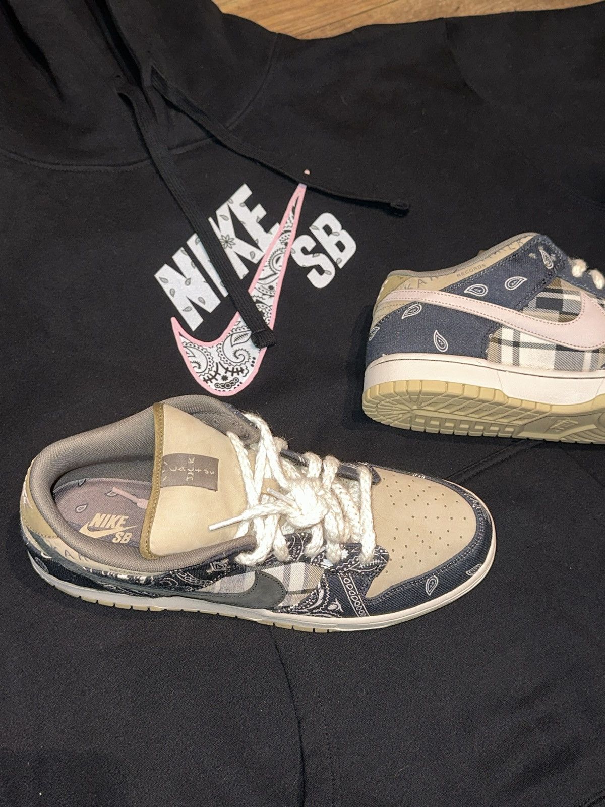 Nike SB Nike SB x Cactus Jack Hoodie XXL Size US XXL / EU 58 / 5 - 4 Thumbnail