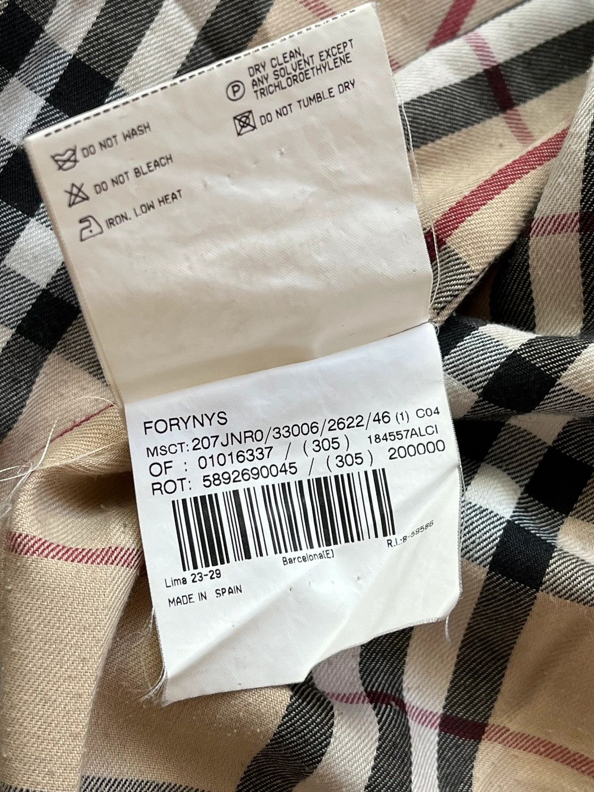 Burberry Burberry London Forynys Coat Plaid Lining Vintage 2000s Size 3XL / US 20-22 - 10 Thumbnail
