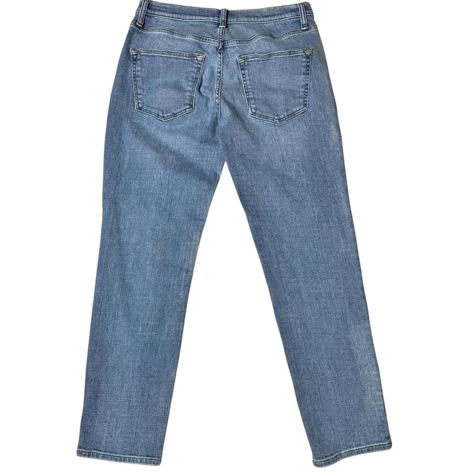DSTLD × Designer DSTLD Boyfriend Jeans Women’s 28 Light Wash Blue Relaxed Fit Size 28" / US 6 / IT 42 - 2 Thumbnail