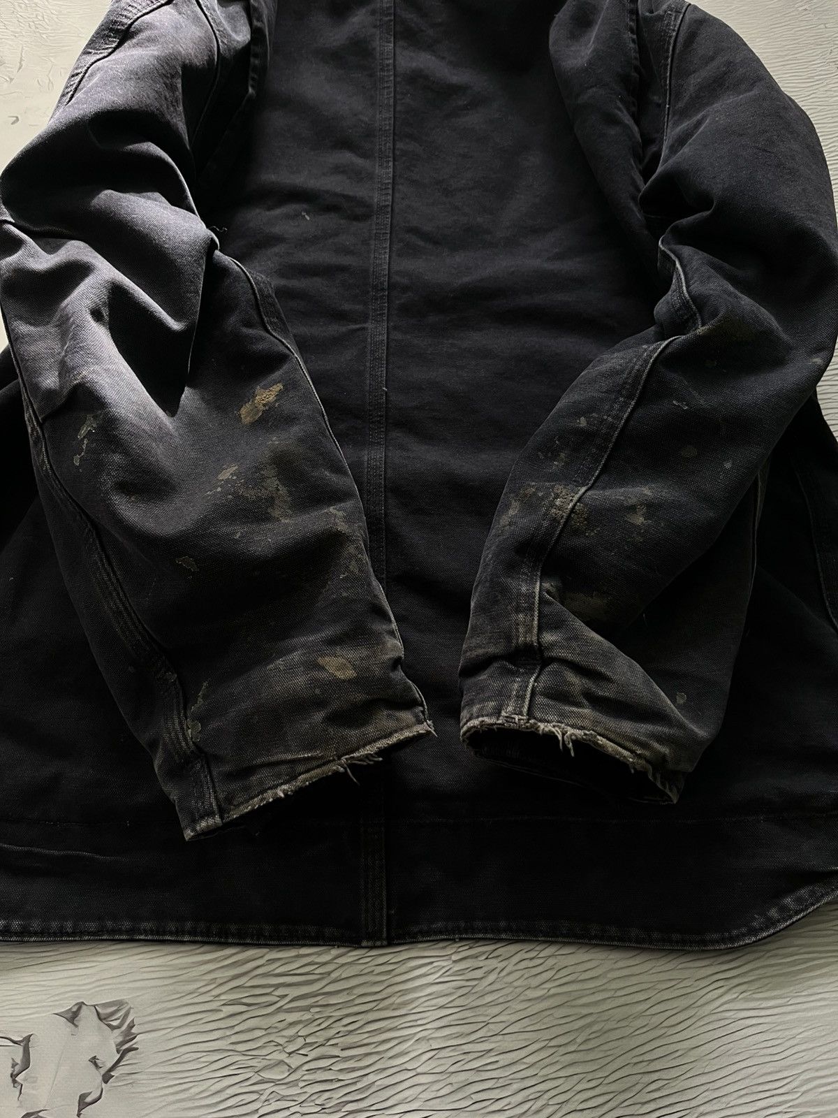 Carhartt 🇺🇸 90s Carhartt WIP Detroit Sherpa Jacket Vintage Streetwear Size US L / EU 52-54 / 3 - 19 Thumbnail