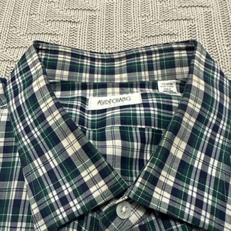 Ascot Chang Ascot Chang blackwatch plaid button down size L Size US L / EU 52-54 / 3 - 8 Thumbnail