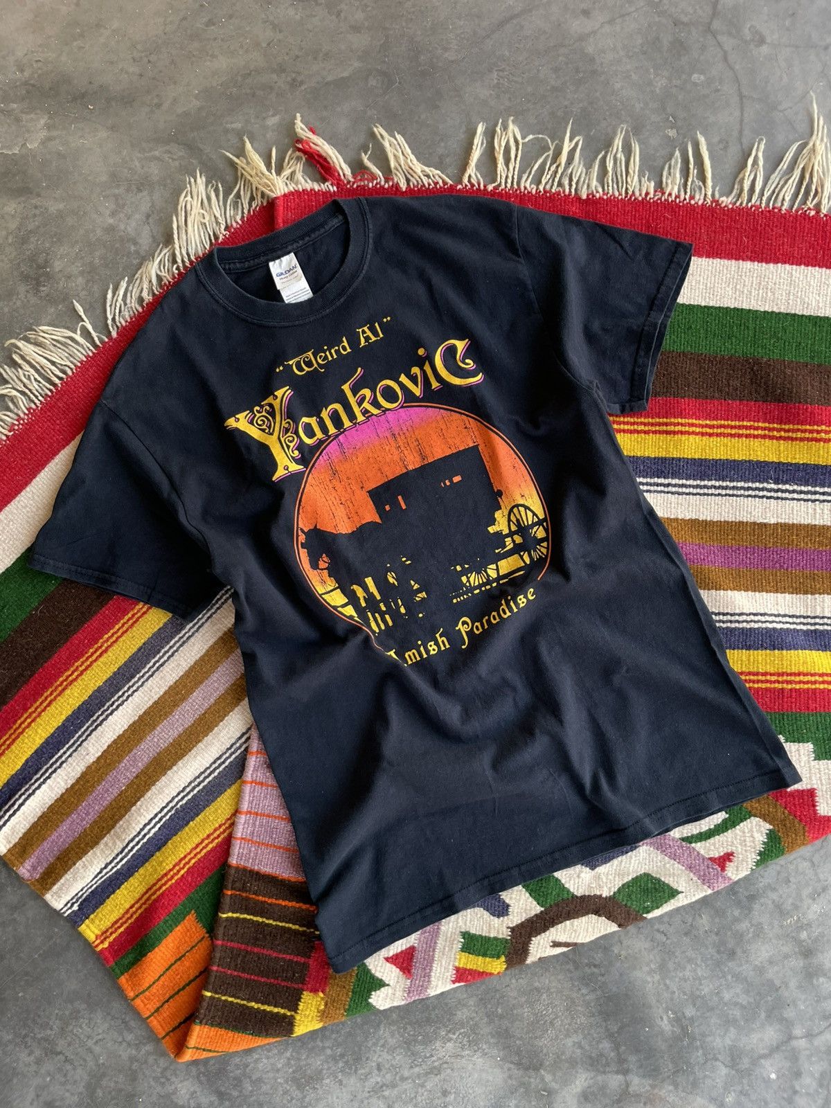 Band Tees VTG 00s Weird Al Yankovic - Amish Paradise Size US M / EU 48-50 / 2 - 6 Thumbnail