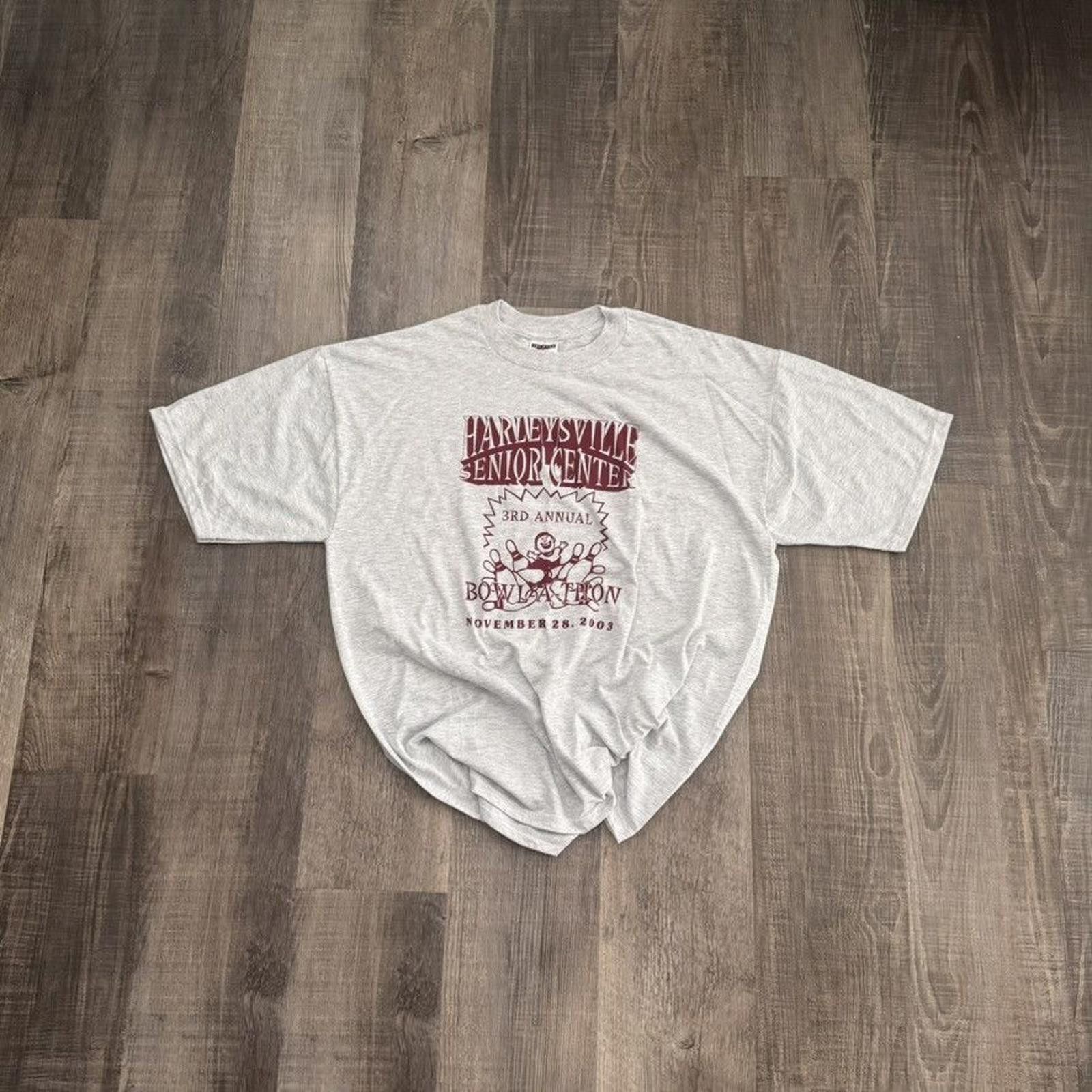 Jerzees JERZEES • VNTG "Harleysville" Pre-Shrunk Tee (XL) Size US XL / EU 56 / 4 - 1 Thumbnail