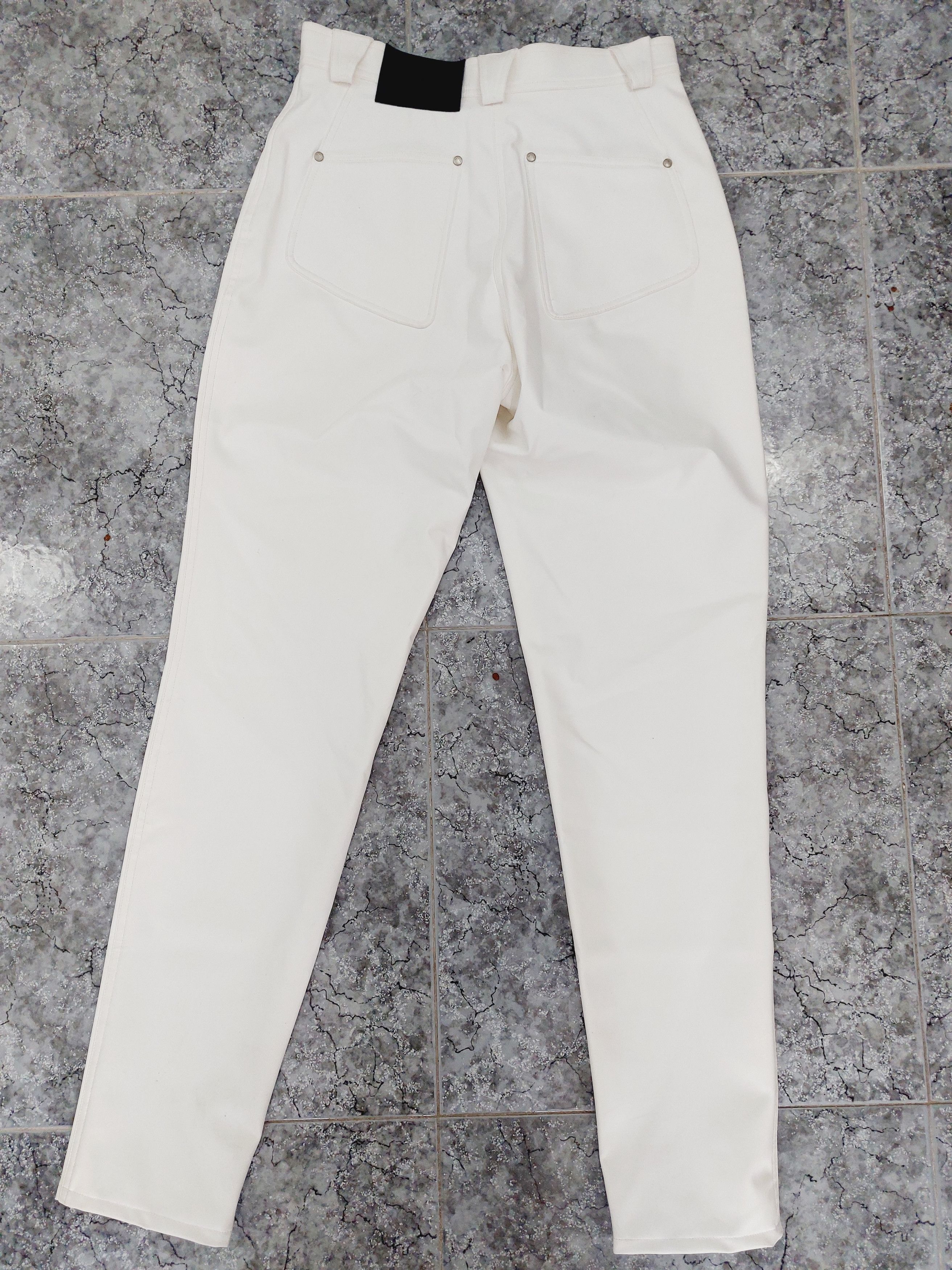 Thierry Mugler Thierry Mugler PVC Rubber White Plastic Couture Jacket Suit Size M / US 6-8 / IT 42-44 - 15 Thumbnail