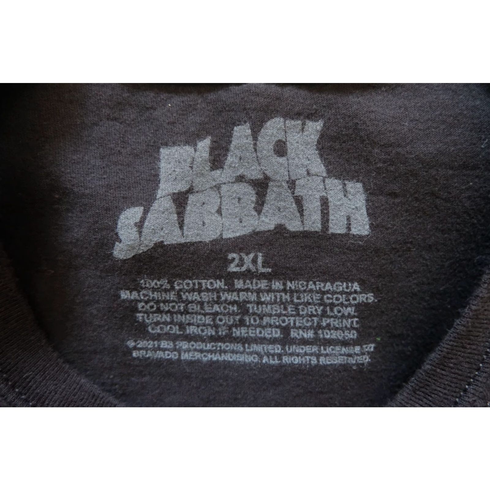 Etro BLACK SABBATH OZZY Y2K RETRO ROCK METAL TOUR GRAPHIC COTTON T SHIRT 2021 SZ 2XL Size US XXL / EU 58 / 5 - 7 Thumbnail