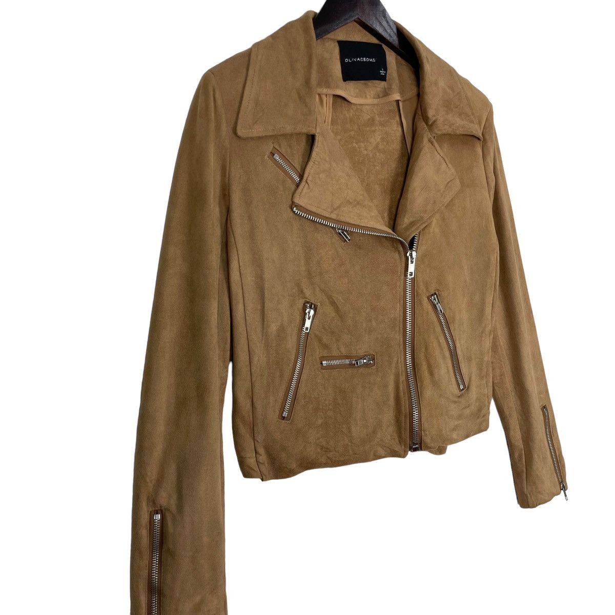 If Six Was Nine Vintage Olivaceous Double Collar Jacket Women Size S / US 4 / IT 40 - 4 Thumbnail