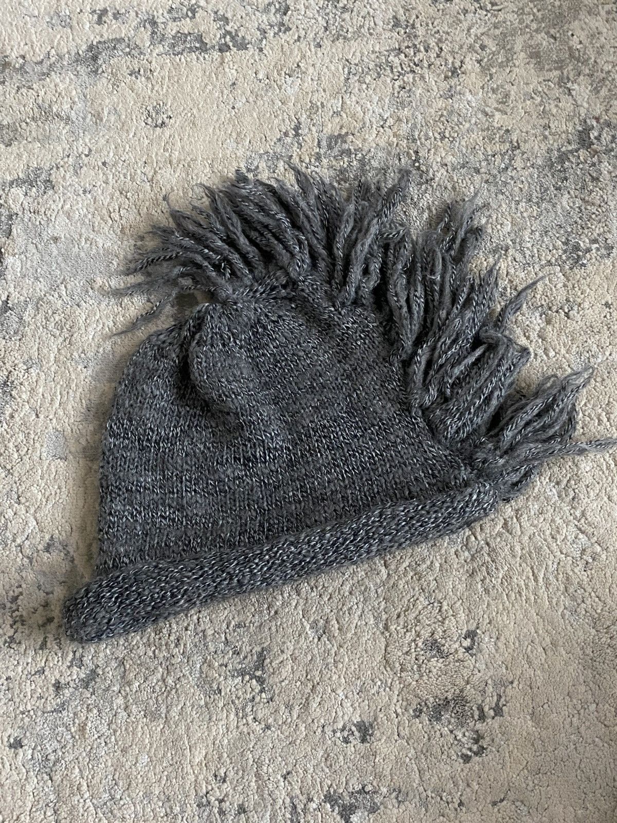 Kapital Kapital - Half Mohawk Knit Beanie Size ONE SIZE - 1 Thumbnail