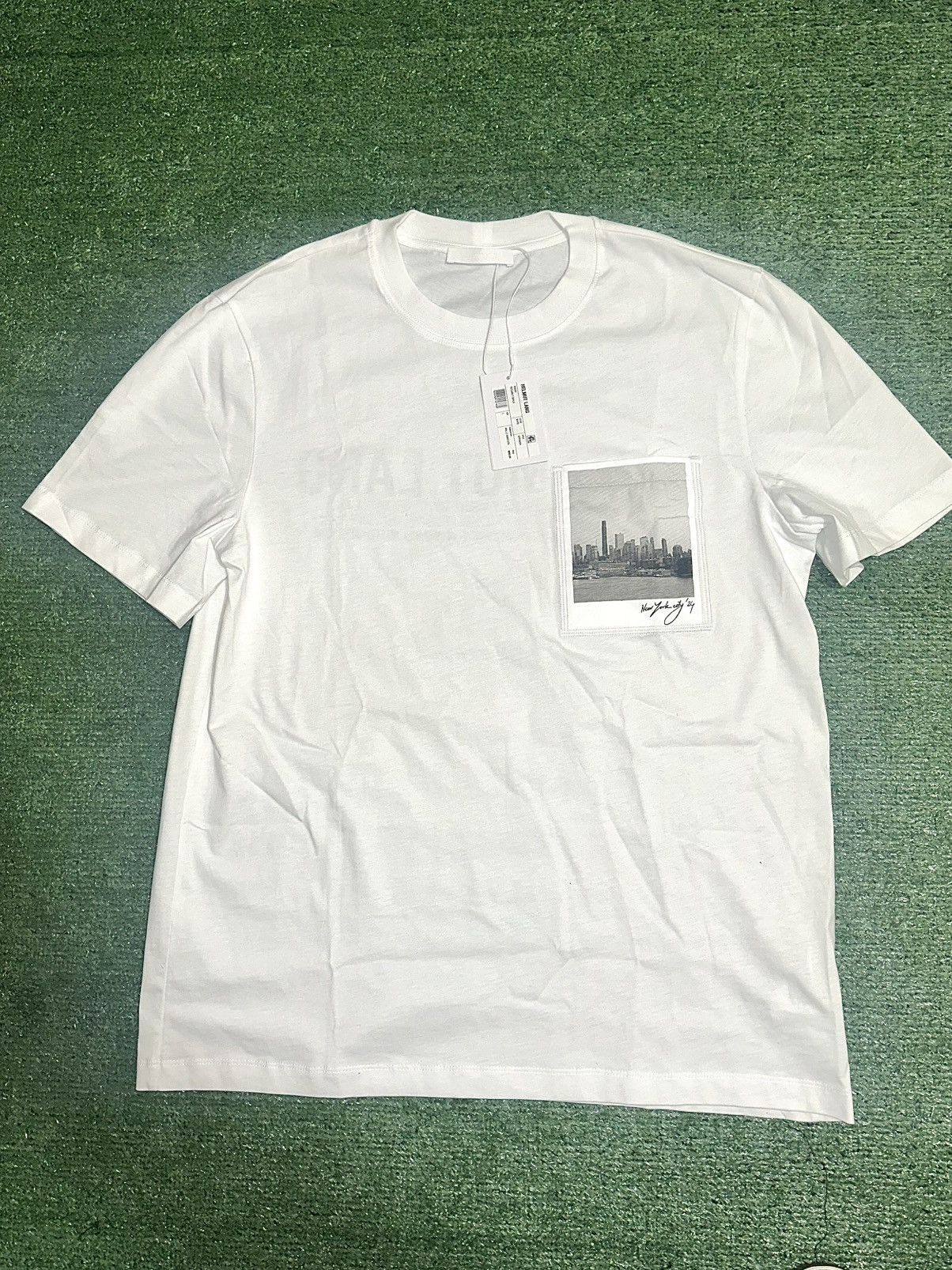 Helmut Lang Helmut Lang NYC Pocket Tee Size US L / EU 52-54 / 3 - 1 Thumbnail