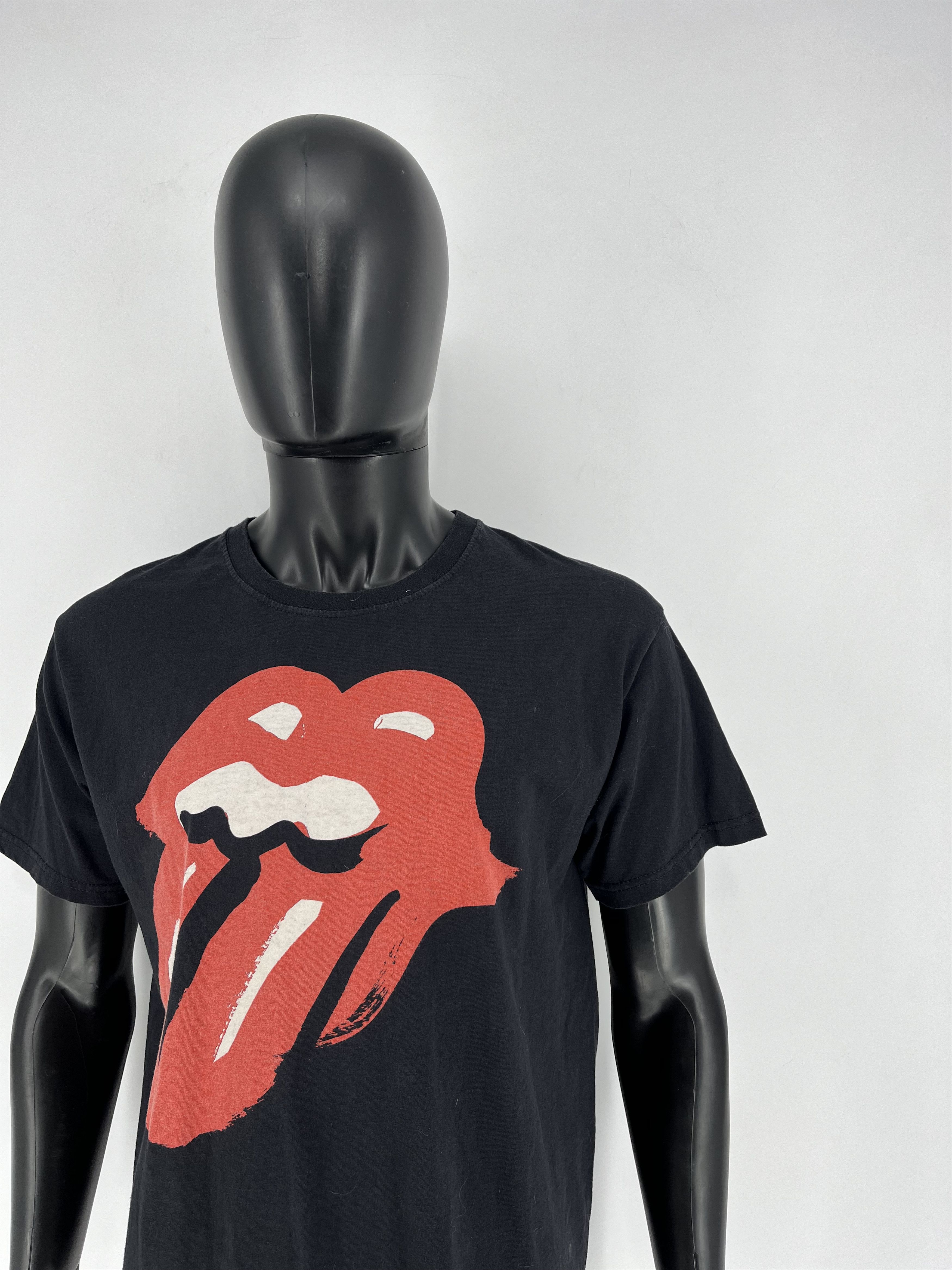 Band Tees × Vintage Vintage Y2K The Rolling Stones Tee Face Print Band Tour Rock Size US L / EU 52-54 / 3 - 7 Thumbnail