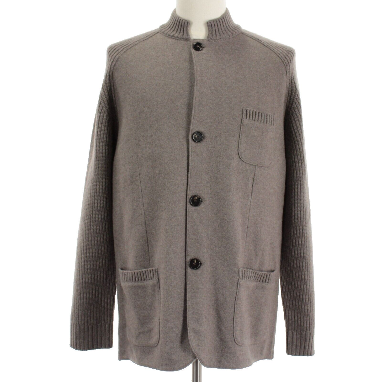 Maurizio Baldassari Maurizio Baldassari Jacket Size XL US In Gray Cashmere Size US XL / EU 56 / 4 - 1 Thumbnail