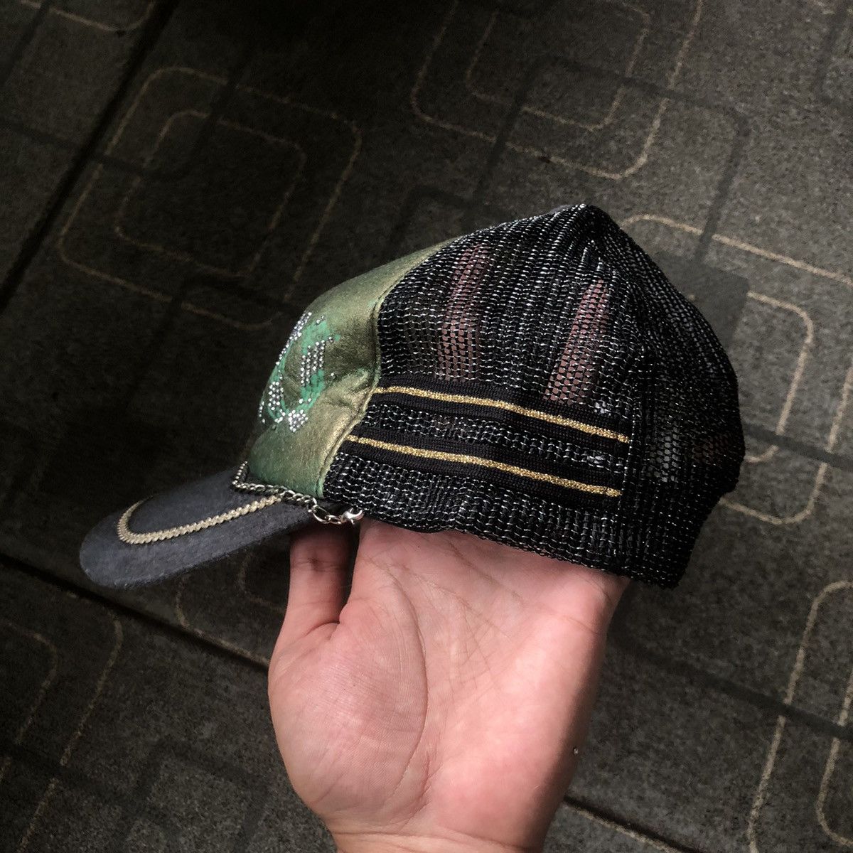 Japanese Brand Vintage Hysteric Glamour Gothic Y2K Trucker Hat Size ONE SIZE - 4 Thumbnail