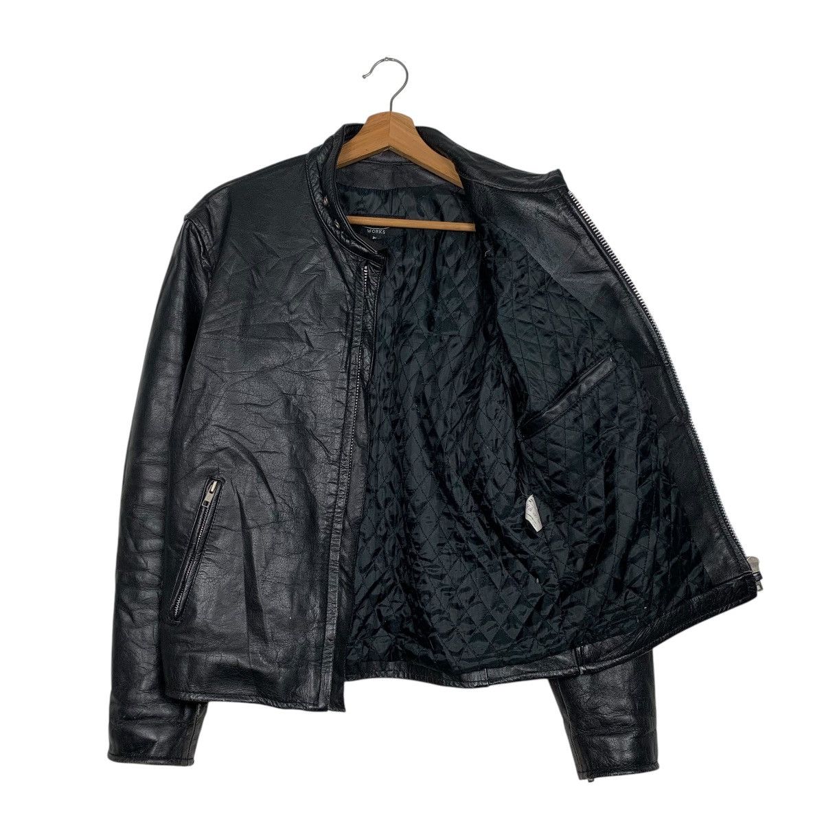 Japanese Brand Horn Works Motorcycle Riding Leather Jacket Size US M / EU 48-50 / 2 - 9 Thumbnail