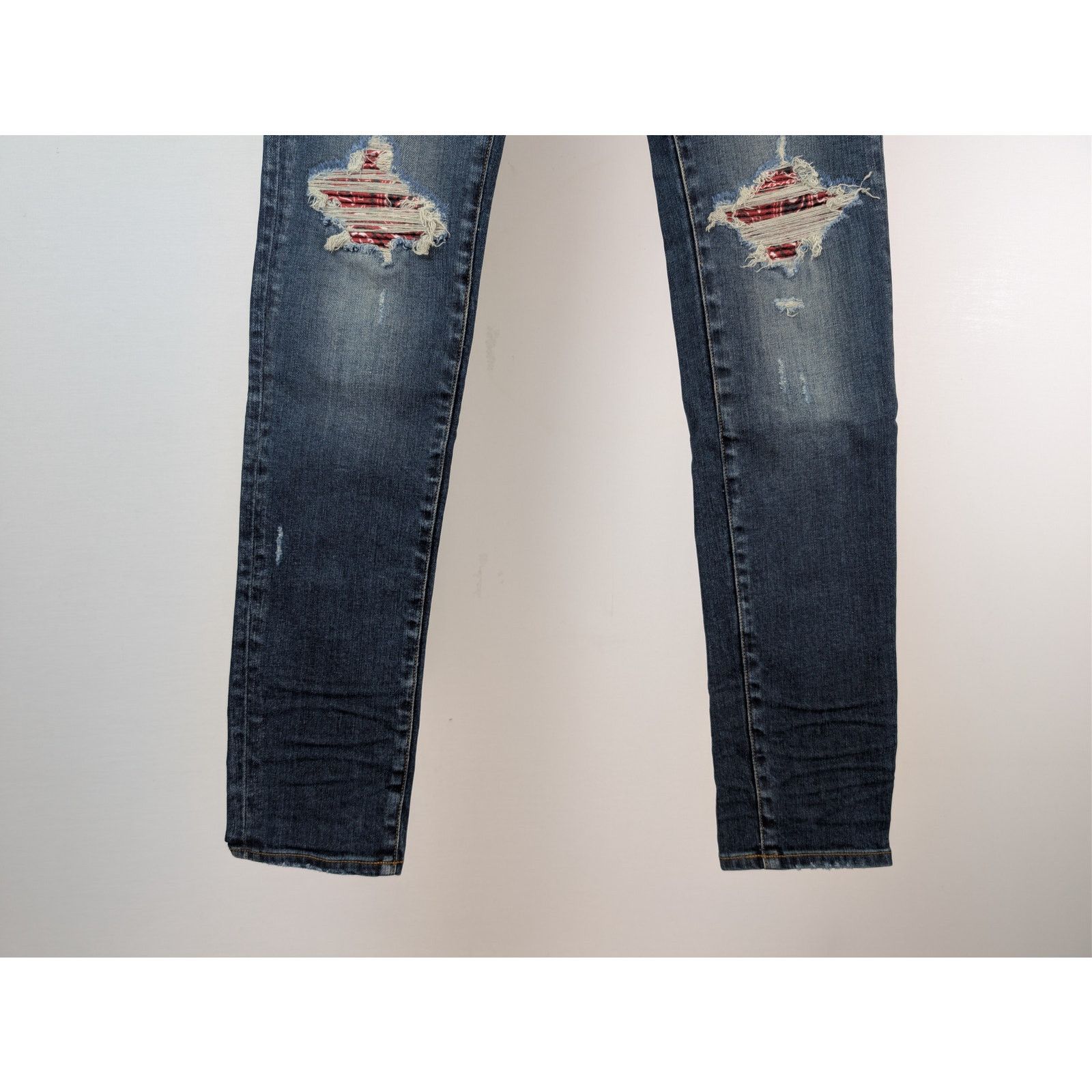 Amiri o1rshd1 Q:2 / Bandana MX1 Denim Jeans in Deep Classic Size US 30 / EU 46 - 4 Thumbnail