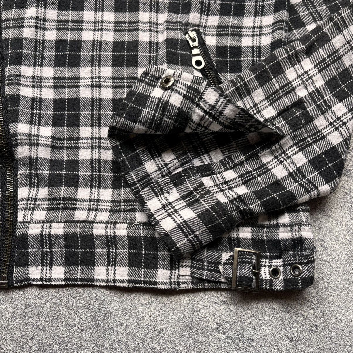 In The Attic In The Attic Bikers Jacket Plaid Ramones Style Size US M / EU 48-50 / 2 - 12 Thumbnail