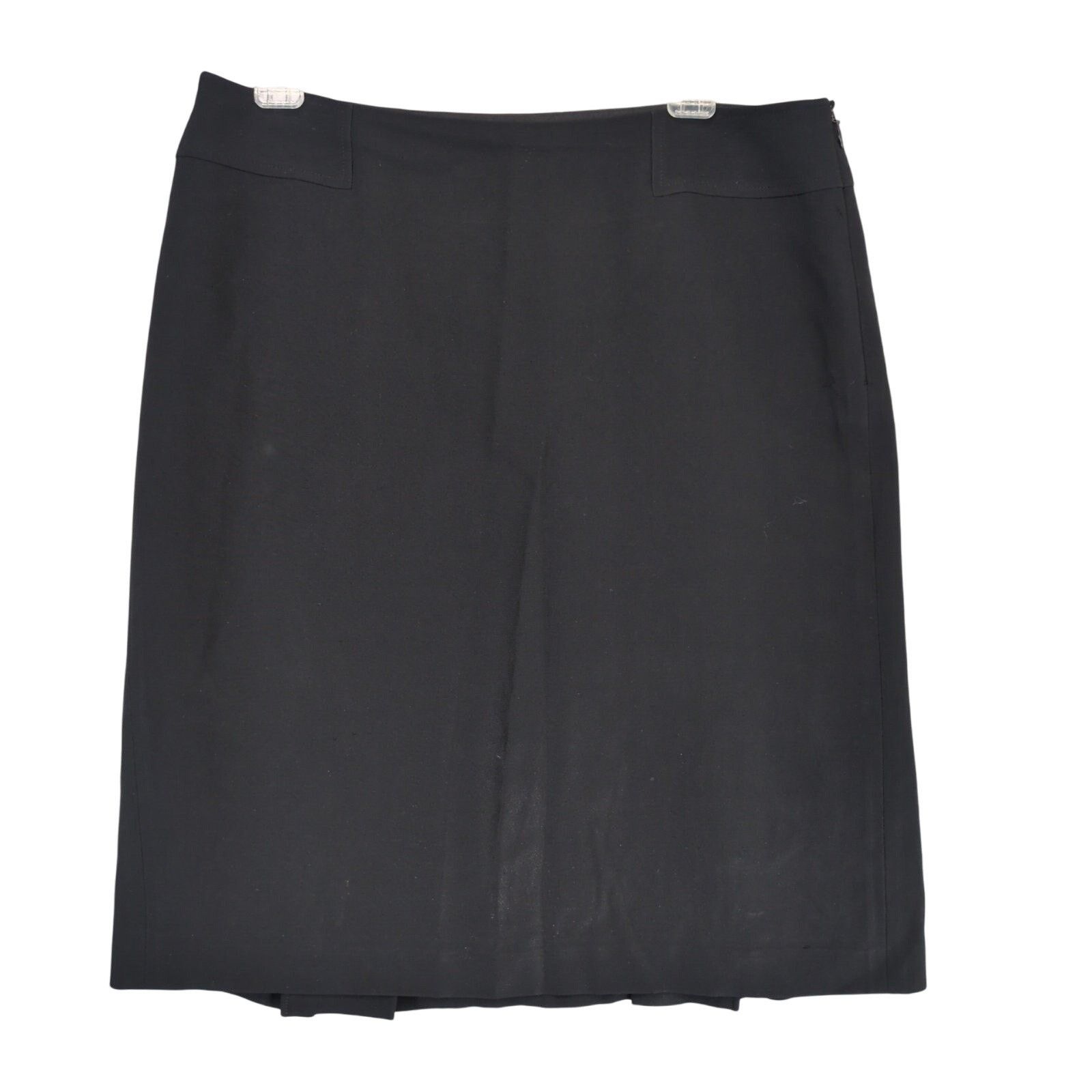 Ann Taylor Ann Taylor Size 12 Black Knee Length Skirt Size 34" / US 12 / IT 48 - 1 Thumbnail