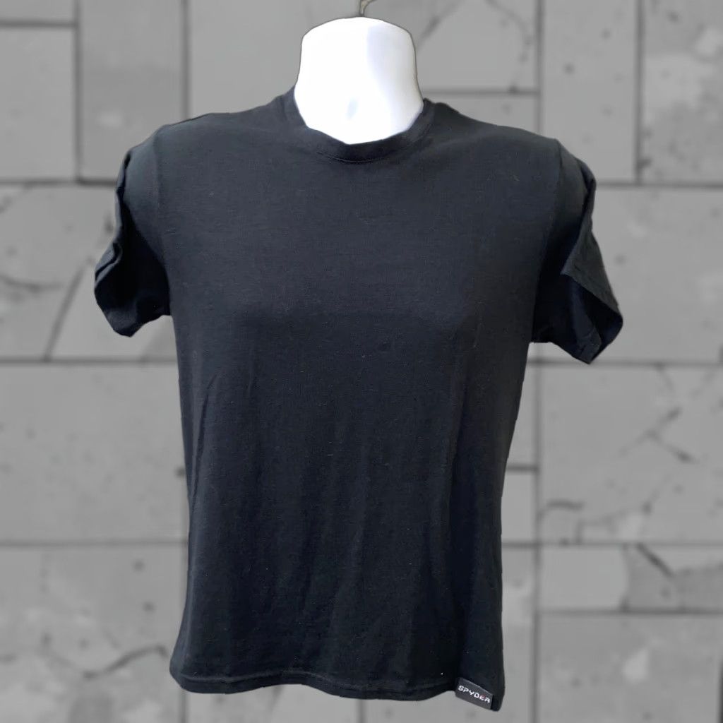 Spyder Spyder Mens T-Shirt Short Sleeve Black Size S Size US S / EU 44-46 / 1 - 1 Thumbnail