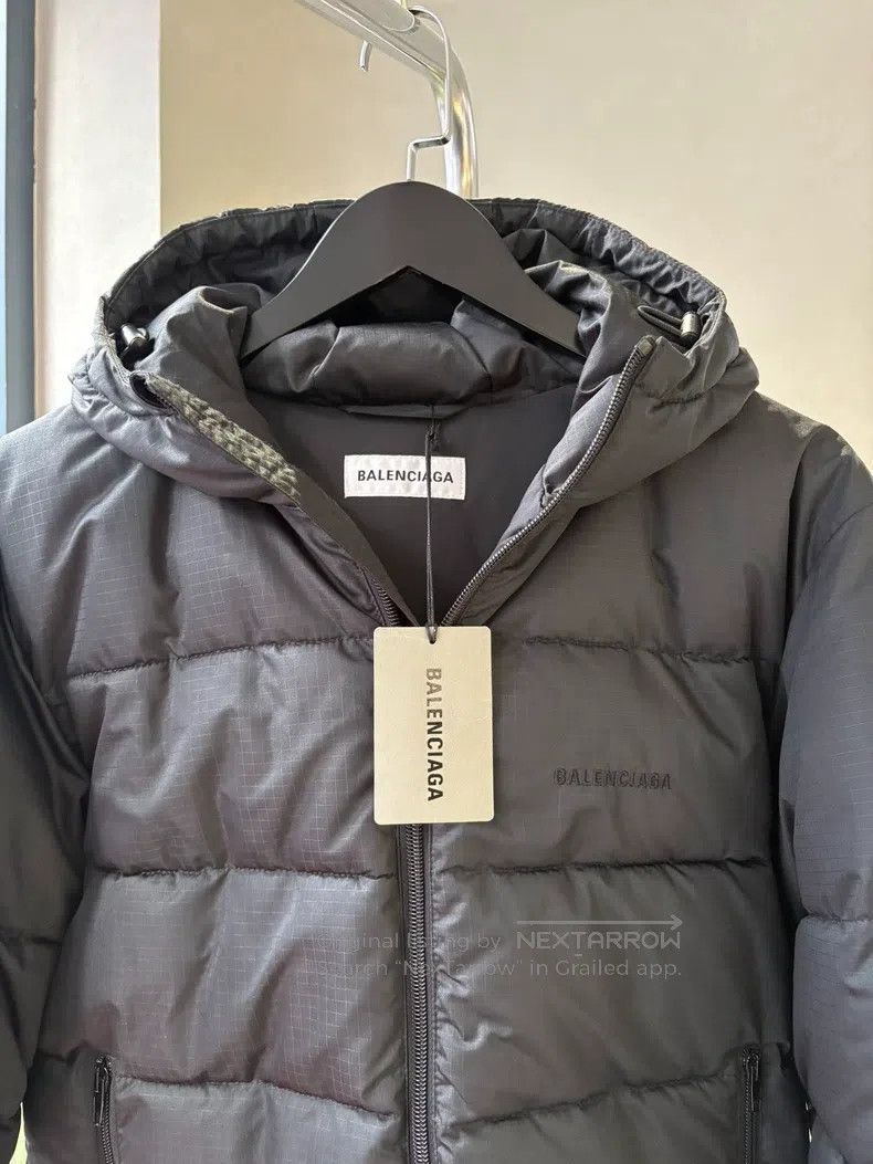 Balenciaga Balenciaga Black Short Quilted Jacket Size XS / US 0-2 / IT 36-38 - 3 Thumbnail