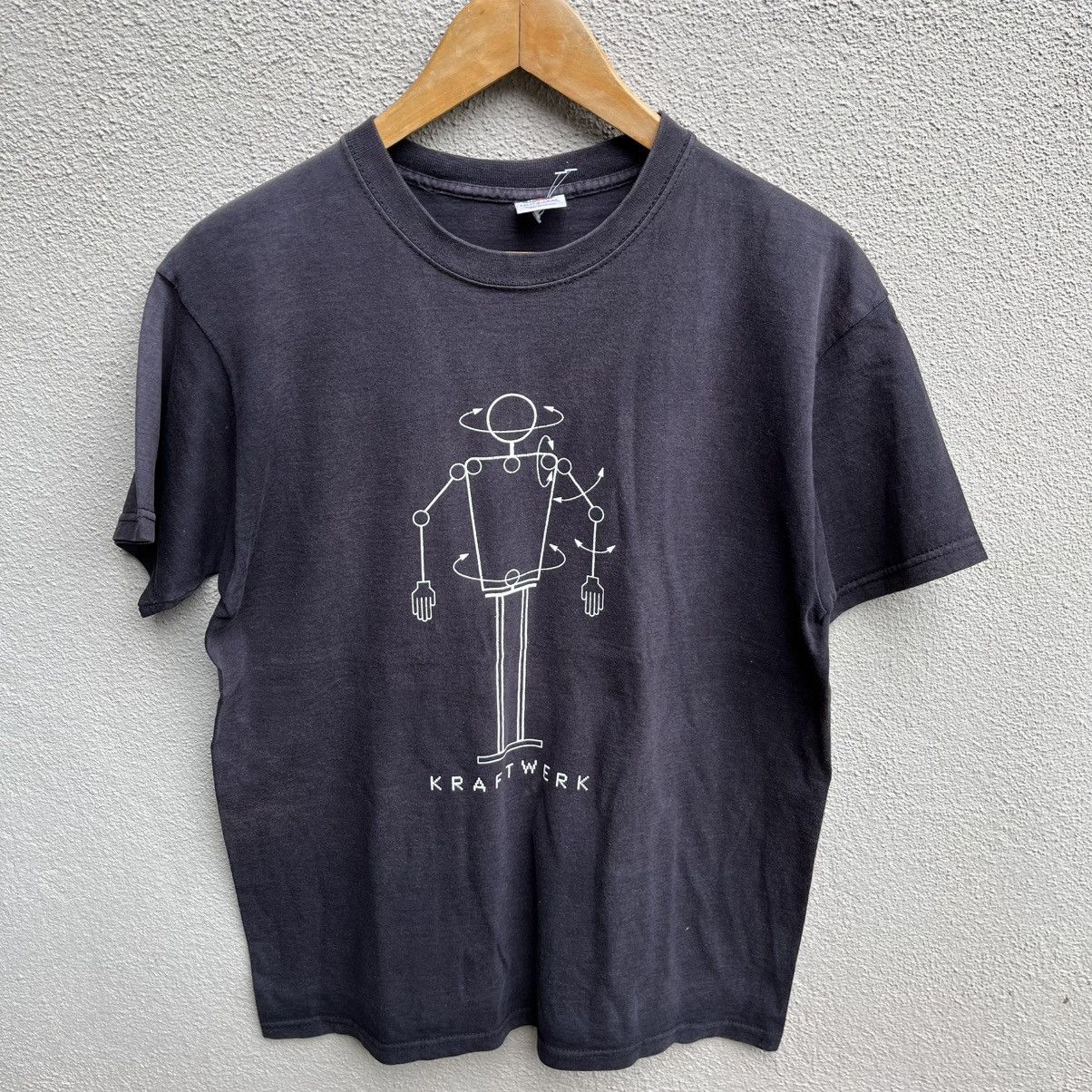 Band Tees Vintage KRAFTWERK band tee y2k synth pop electro Size US M / EU 48-50 / 2 - 2 Thumbnail