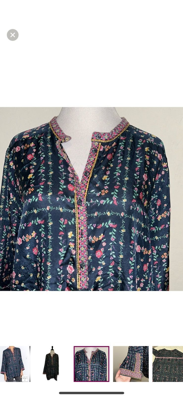 Johnny Was Johnny was medium Rosemarie kelis Tunic Size M / US 6-8 / IT 42-44 - 3 Thumbnail