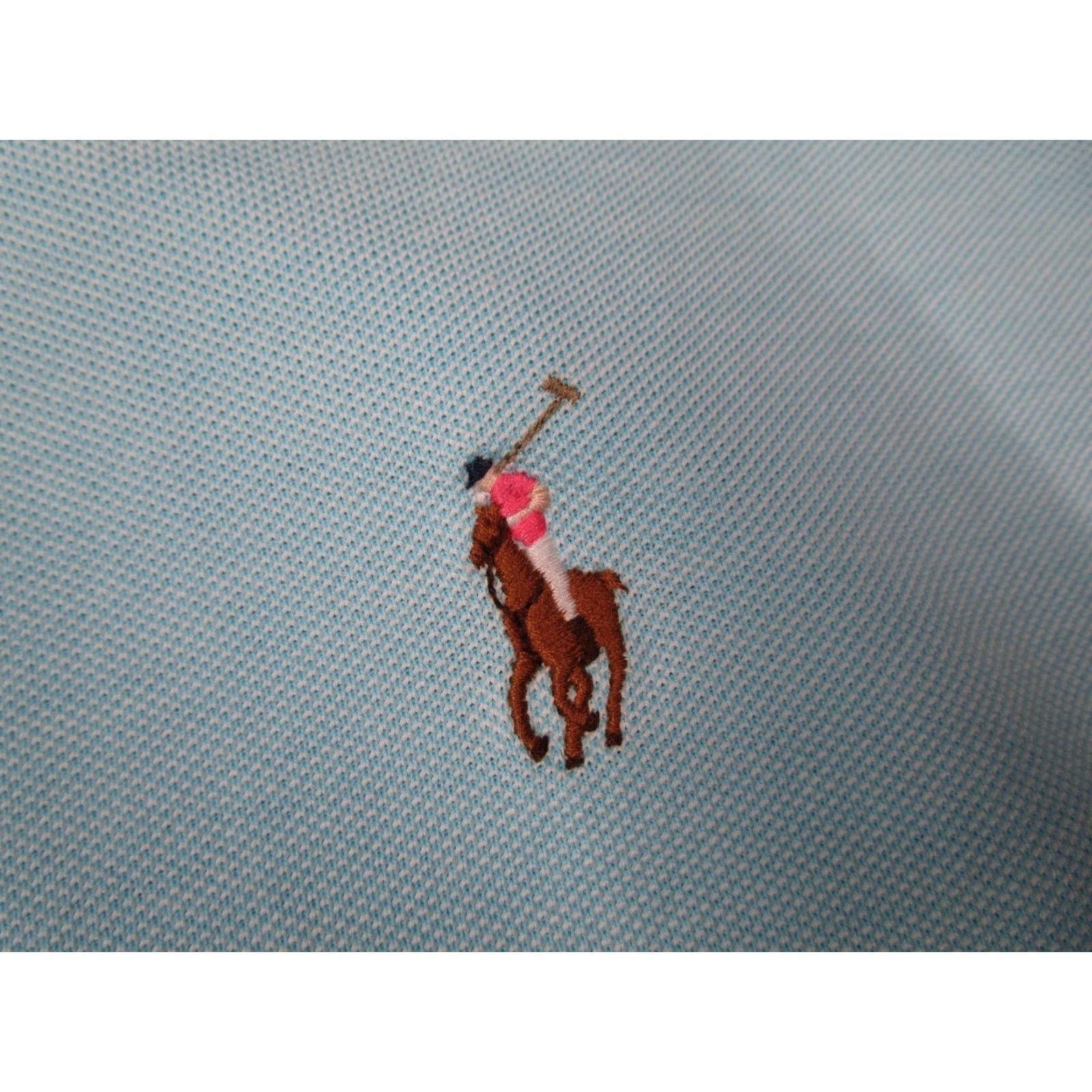 Ralph Lauren Ralph Lauren Shirt Mens 2XL Blue Knit Button Up Long Sleeve Work Pony Size US XXL / EU 58 / 5 - 4 Thumbnail