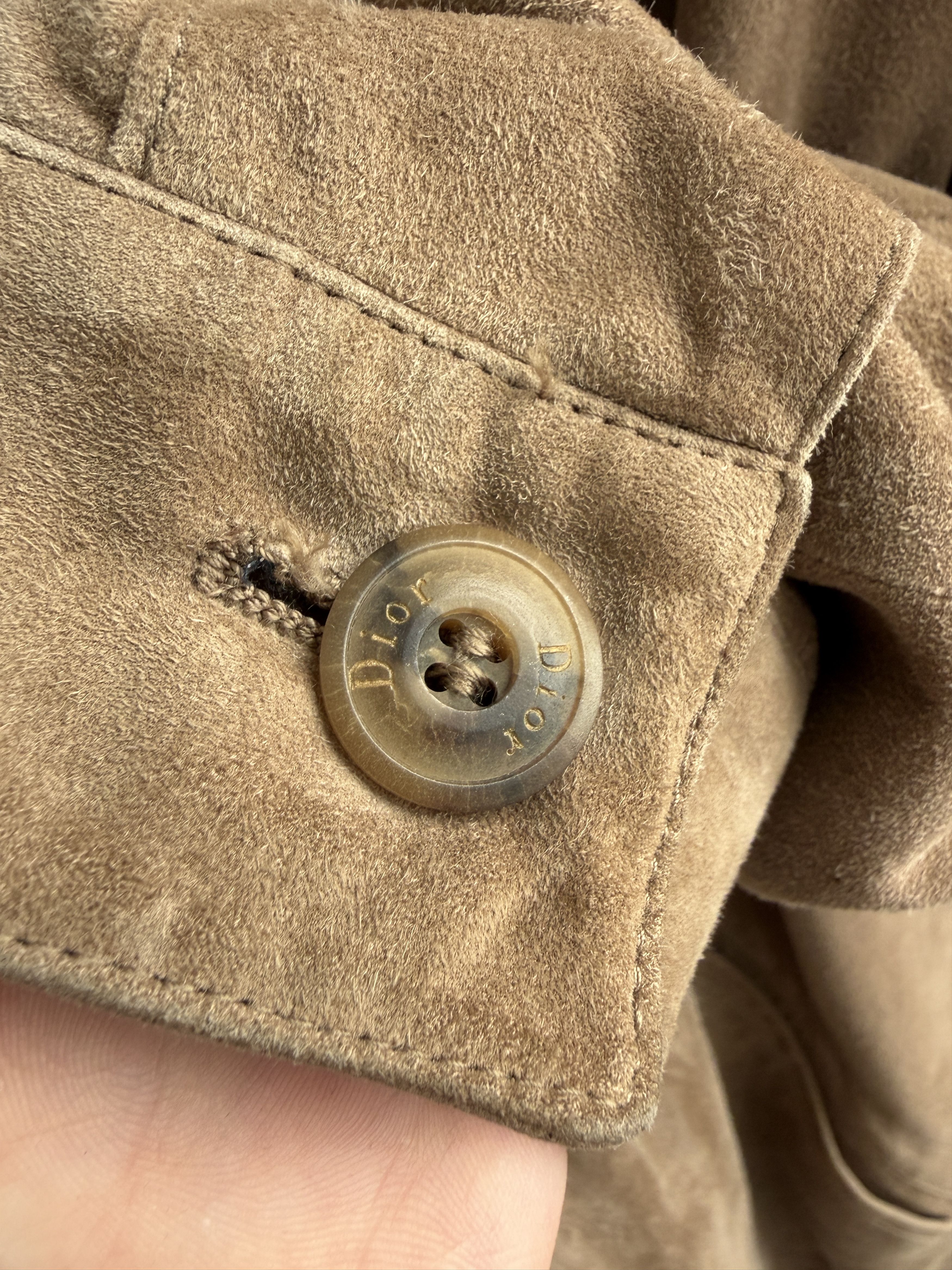 Dior Christian Dior Boutique Paris Suede Zip Jacket, 52 Size US L / EU 52-54 / 3 - 7 Thumbnail