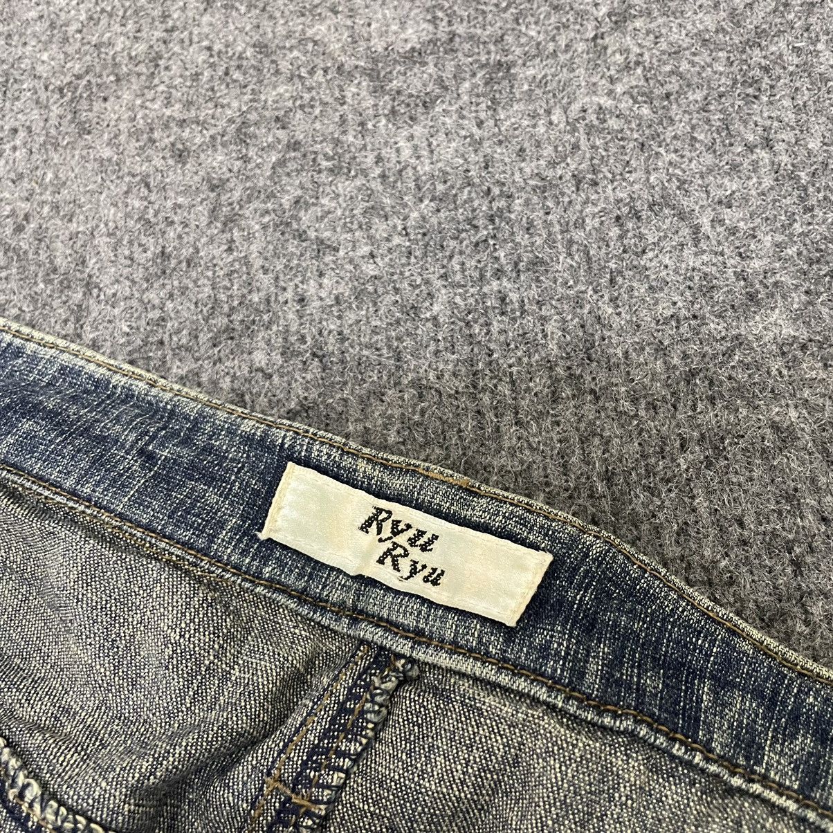 If Six Was Nine × Japanese Brand × Voodoo Tactical Ryu Ryu Bondage Multi Pockets Flare Jeans Size US 31 - 7 Thumbnail