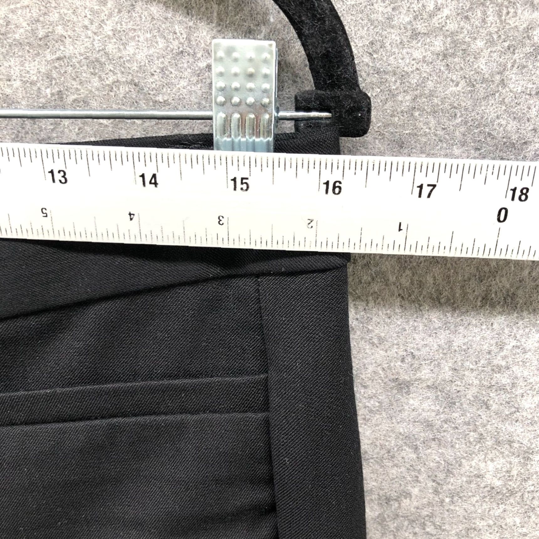 Banana Republic Banana Republic Sloan Dress Pants Womens 6 Black Straight Leg Relaxed Mid Rise Pants Black Womens 6 Straight Leg Dress Pants Preppy Career Office Wear Size 28" / US 6 / IT 42 - 6 Thumbnail