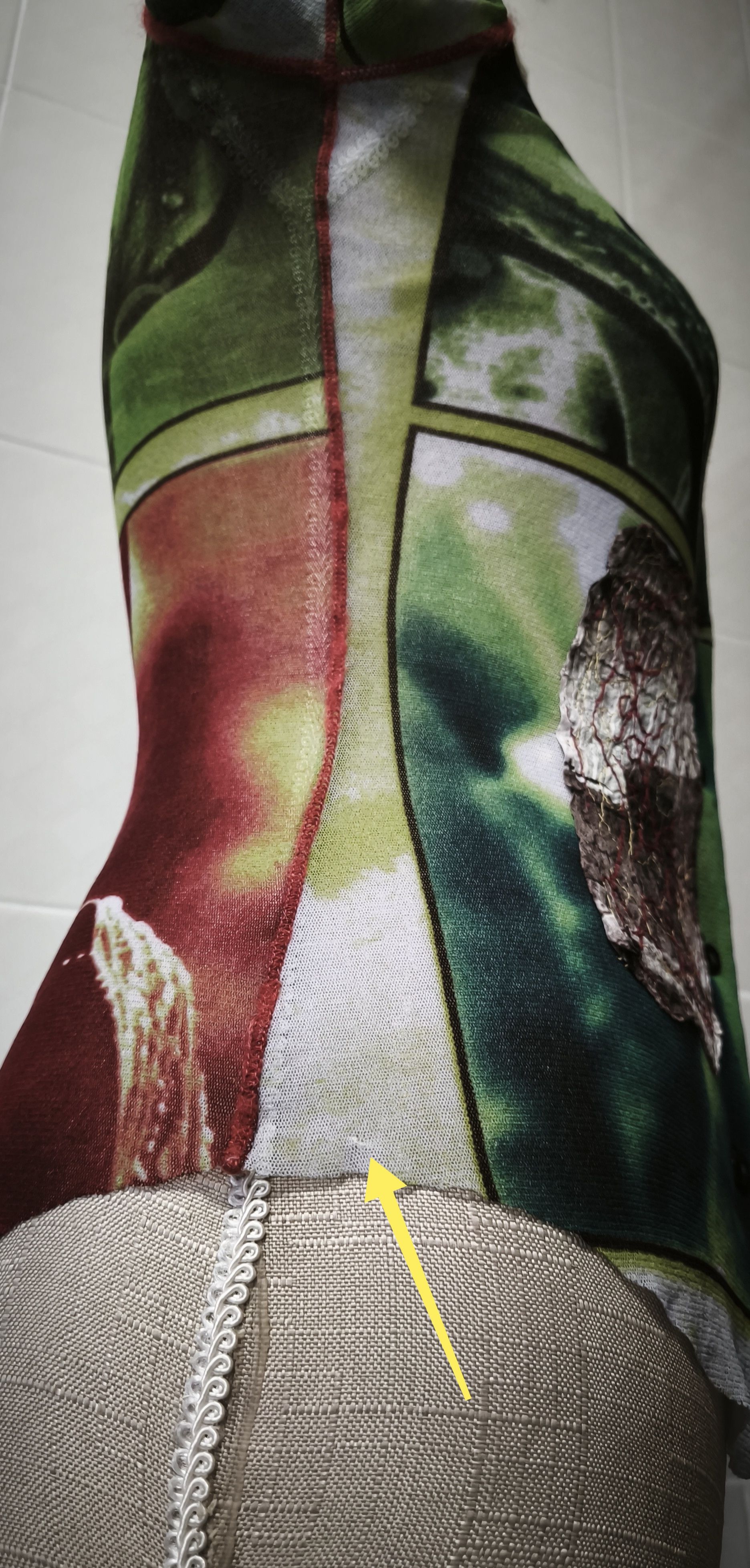 Jean Paul Gaultier Sping 2002 - Plants Photos print mesh top Size S / US 4 / IT 40 - 10 Thumbnail