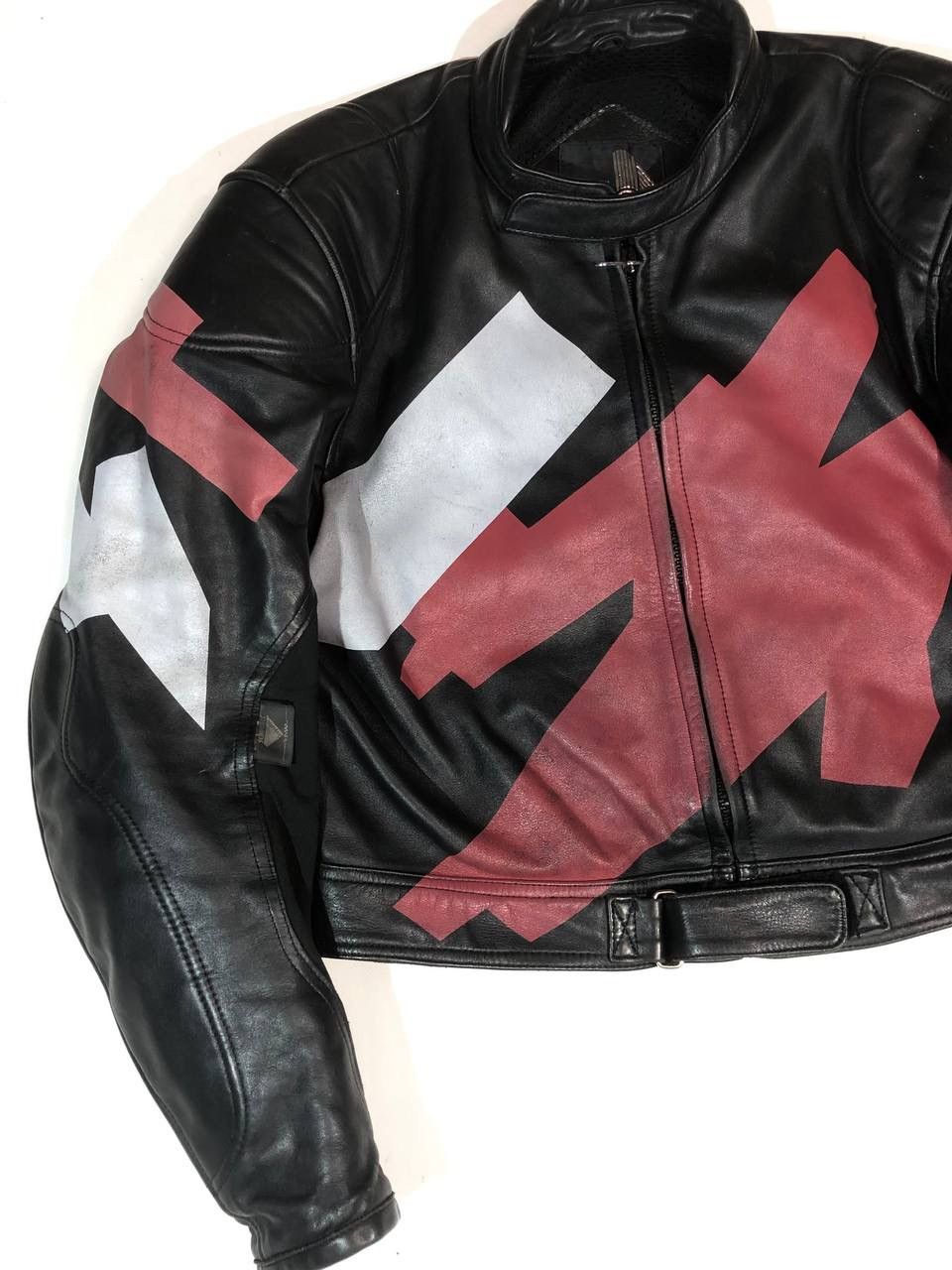 Vintage Krawehl Avangarde Racing Moto Leather Jacket Vintage Size US L / EU 52-54 / 3 - 6 Thumbnail