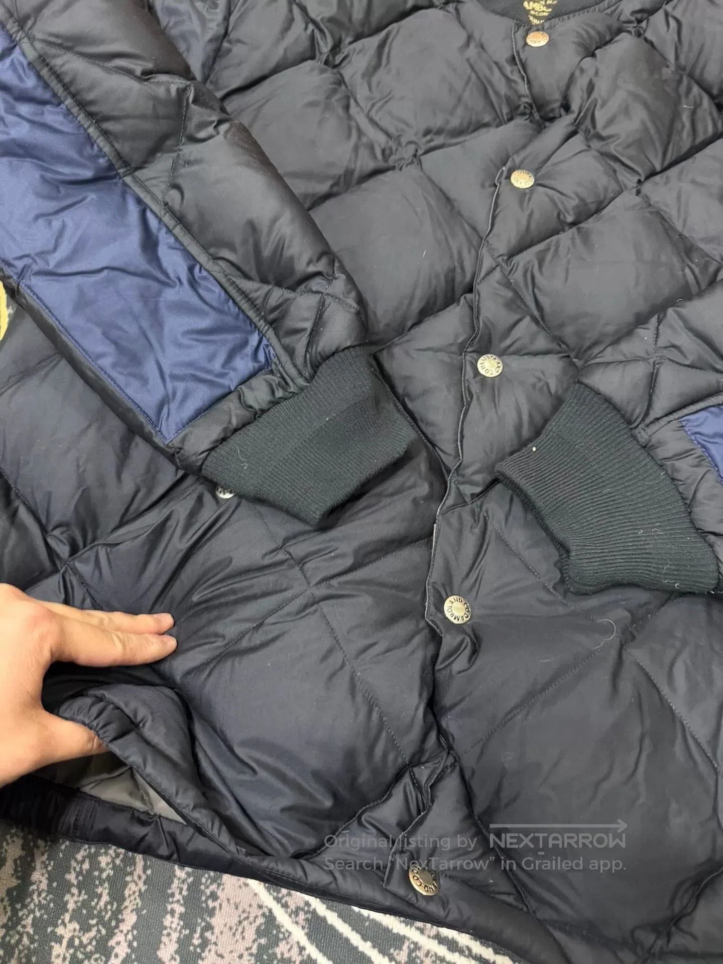 DOMREBEL DAMBOLAND 1950S Loose Duck Down Jacket. Size US L / EU 52-54 / 3 - 3 Thumbnail