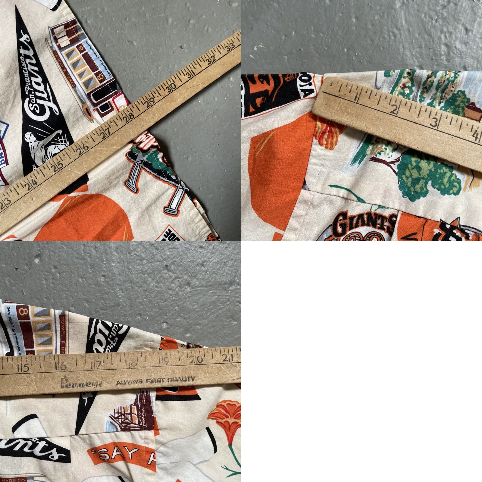 Reyn Spooner VINTAGE Reyn Spooner San Francisco Giants SF Hawaiian Shirt L Japan Aloha Unisex Adults L Size US L / EU 52-54 / 3 - 8 Thumbnail