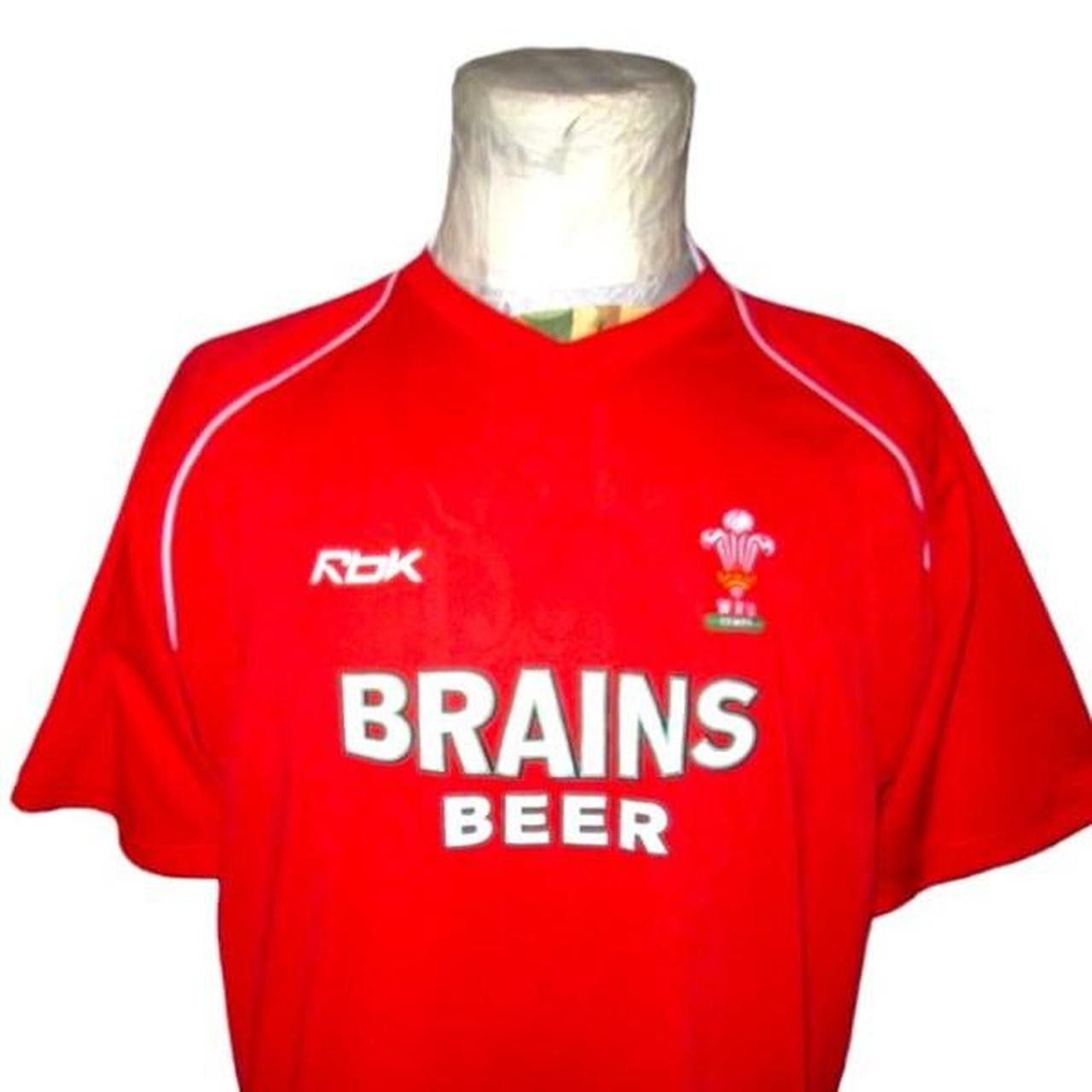 Reebok WRU Wales United Kingdom Rugby shirt jersey Size US L / EU 52-54 / 3 - 2 Thumbnail
