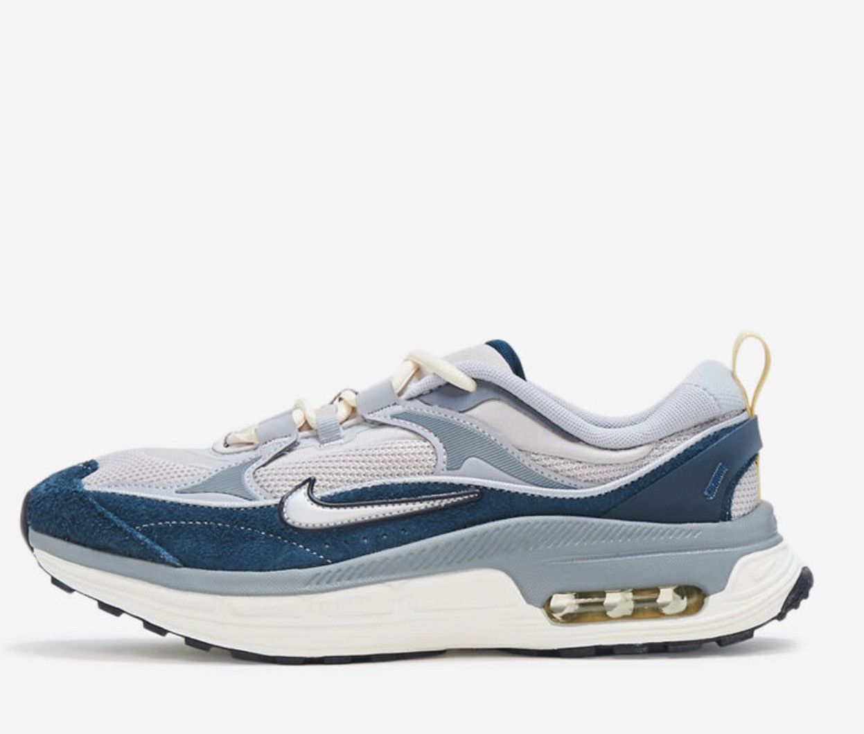 image of Nib Nike Air Max Bliss Blue Suede Size 7.5 Womens Shoes
