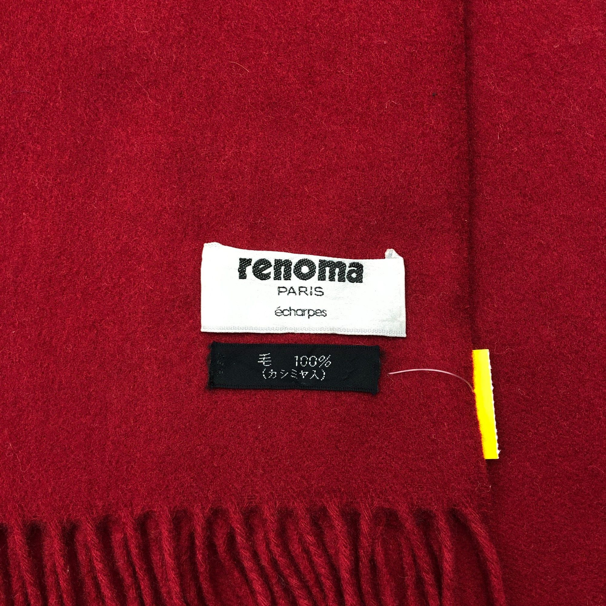 Renoma Vintage Renoma Scarf Muffler Wool Cashmere Scarves Size ONE SIZE - 5 Thumbnail