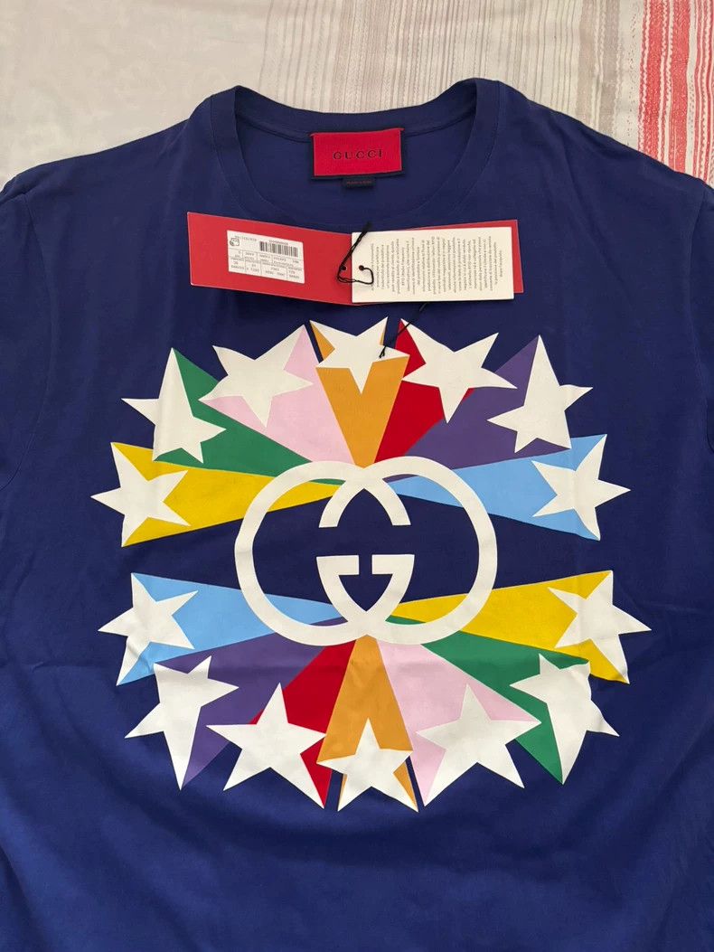 Gucci Gucci Star T-shirt 2504-Nextarrow Size US S / EU 44-46 / 1 - 3 Thumbnail