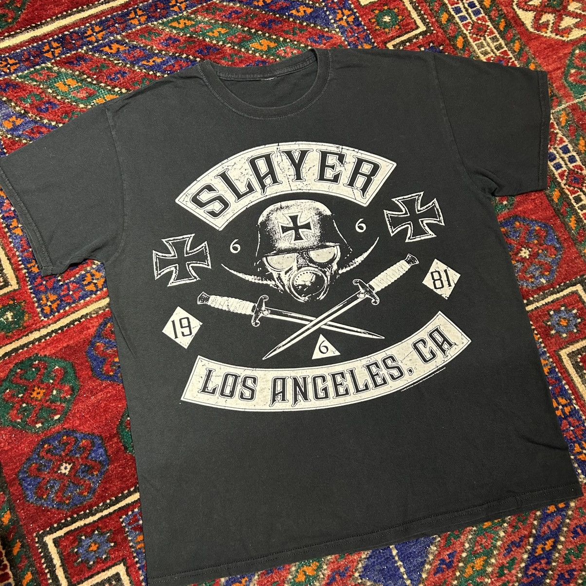 Vintage Vintage Slayer Tshirt Size US XL / EU 56 / 4 - 1 Thumbnail