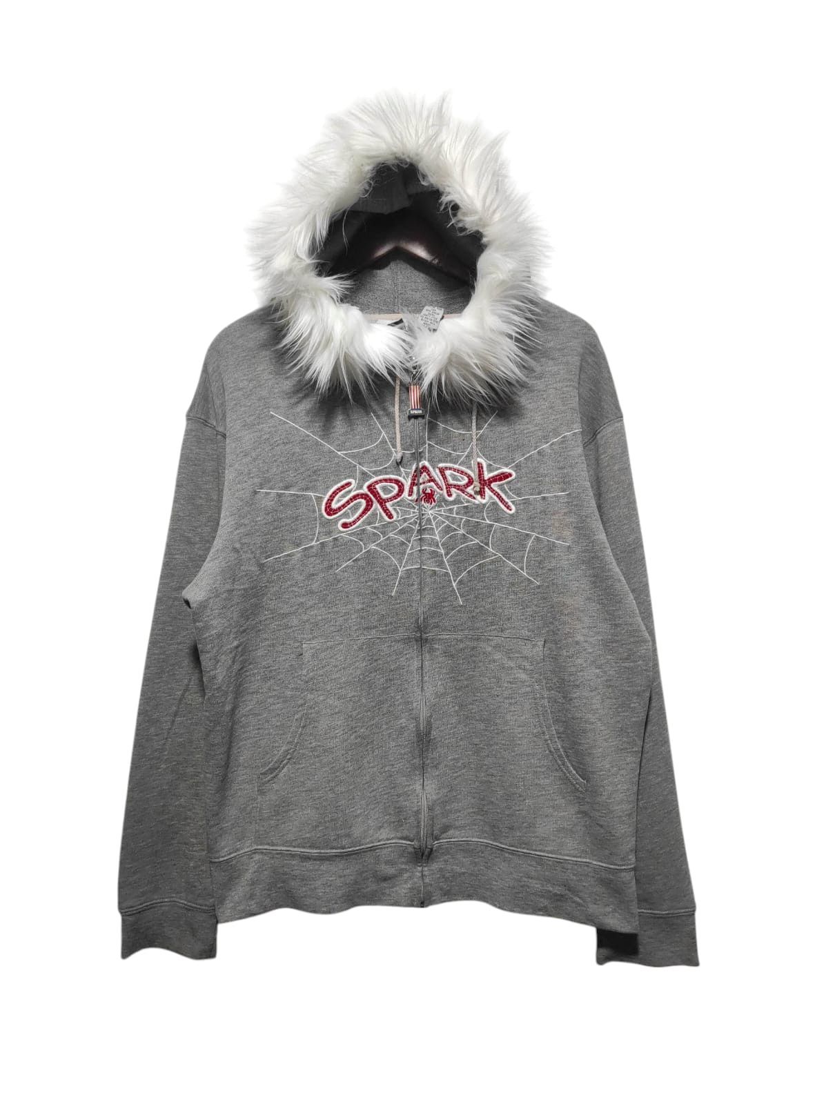 Spark Spyder Zip Fur Hoodie ifsixwasnine lgb style