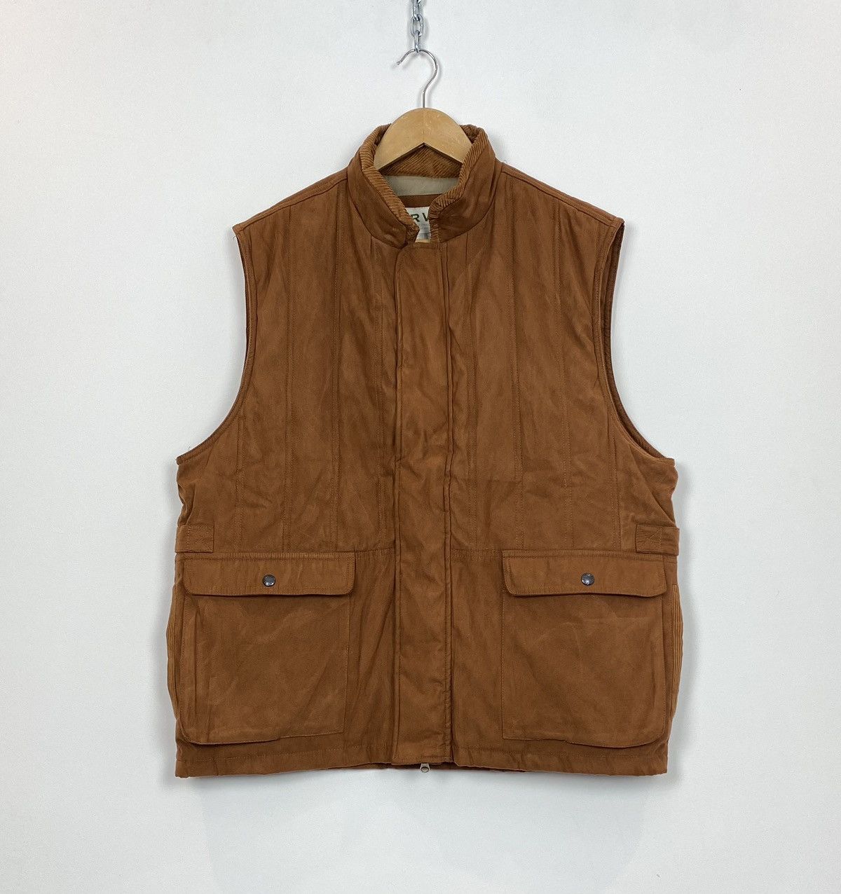 Orvis Full Zip Sleeveless Vest Gilet Jacket Men’s Size XL