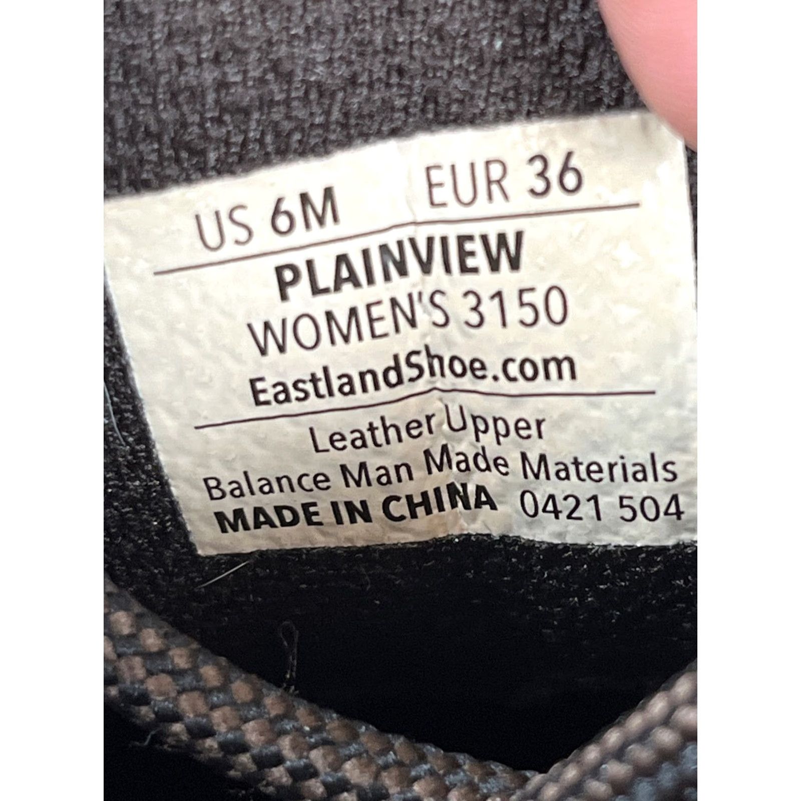 Eastland EASTLAND Shoes Womens 6M Leather Oxford Dress Brown 3585-18 Y2K Flat Loafer Comfort Brown Women Size M / US 6-8 / IT 42-44 - 5 Thumbnail