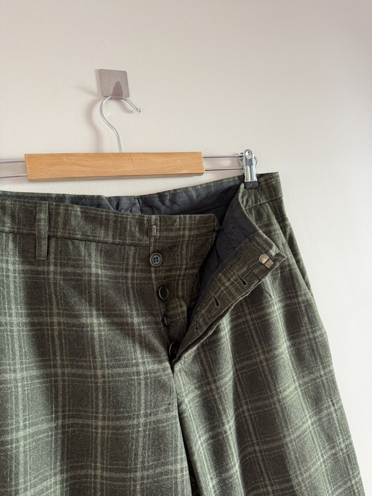 Dirk Bikkembergs Vintage Dirk Bikkembergs Wool Trousers Size US 32 / EU 48 - 3 Thumbnail