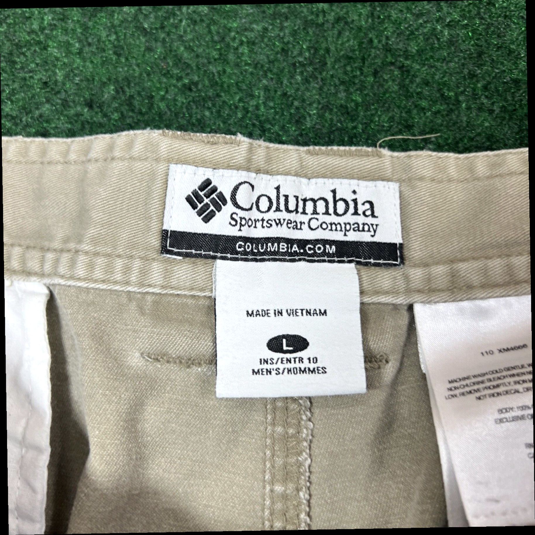Vintage Columbia Mens Shorts Size Large Beige Fast Shipping Size US 33 - 5 Thumbnail