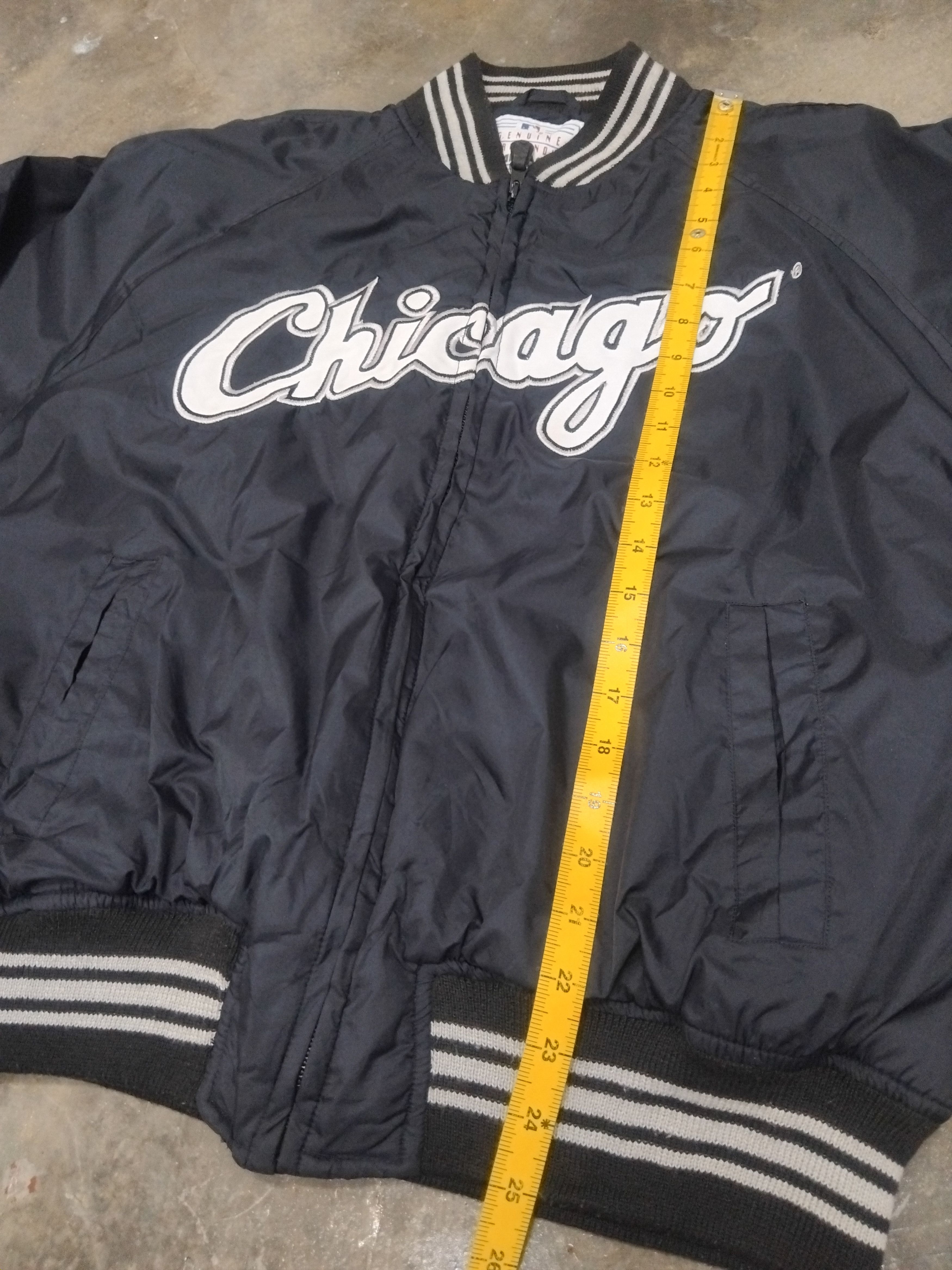 MLB 💥Vintage Chicago Varsity bomber jacket Size US M / EU 48-50 / 2 - 6 Thumbnail