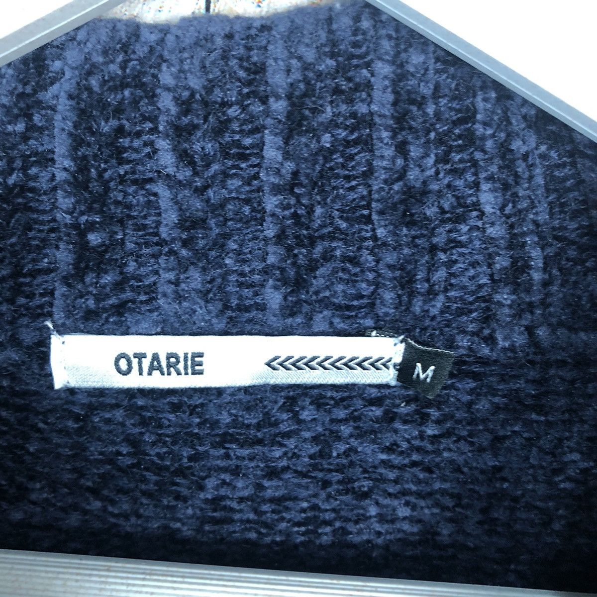 Japanese Brand Otarie Dark Blue Half Zip Sweatshirt #A887 Size US M / EU 48-50 / 2 - 10 Thumbnail