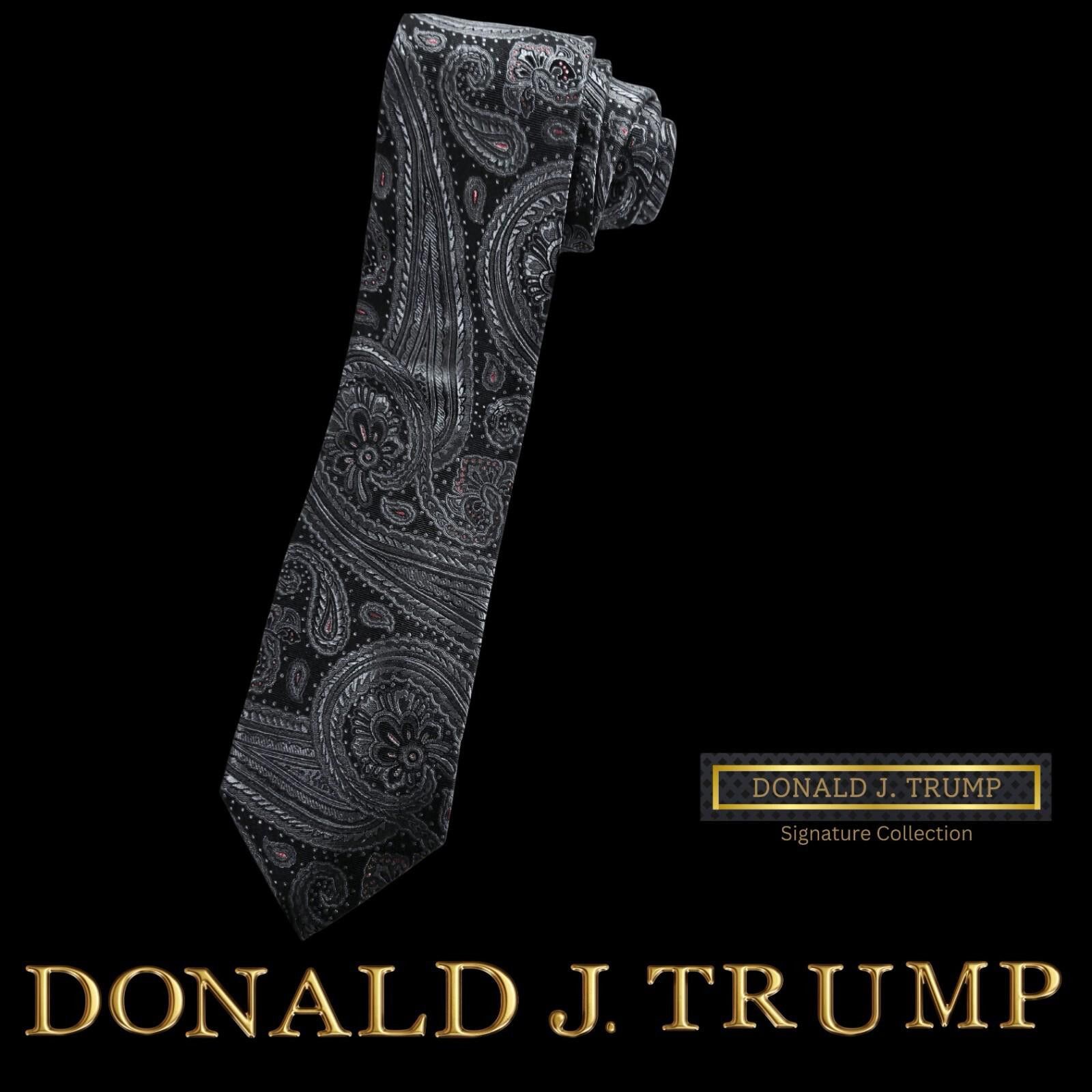 Designer Donald Trump Signature Collection Necktie w/ Tie Gift Box Size ONE SIZE - 1 Thumbnail