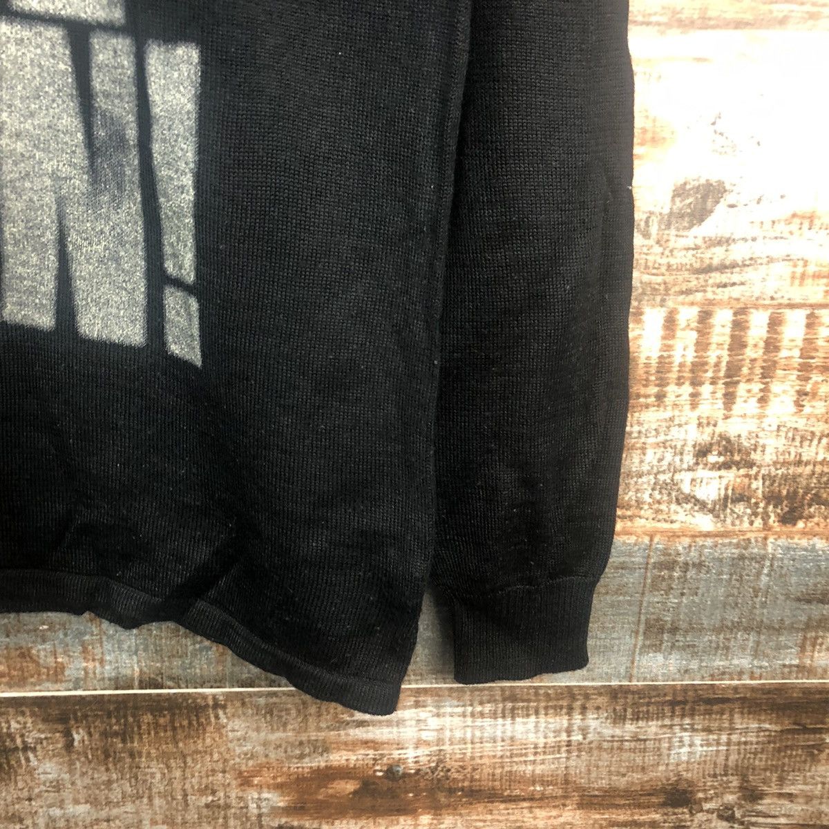 Homespun Knitwear × Japanese Brand DLL Agas Black Knitwear #C544 Size S / US 4 / IT 40 - 8 Thumbnail