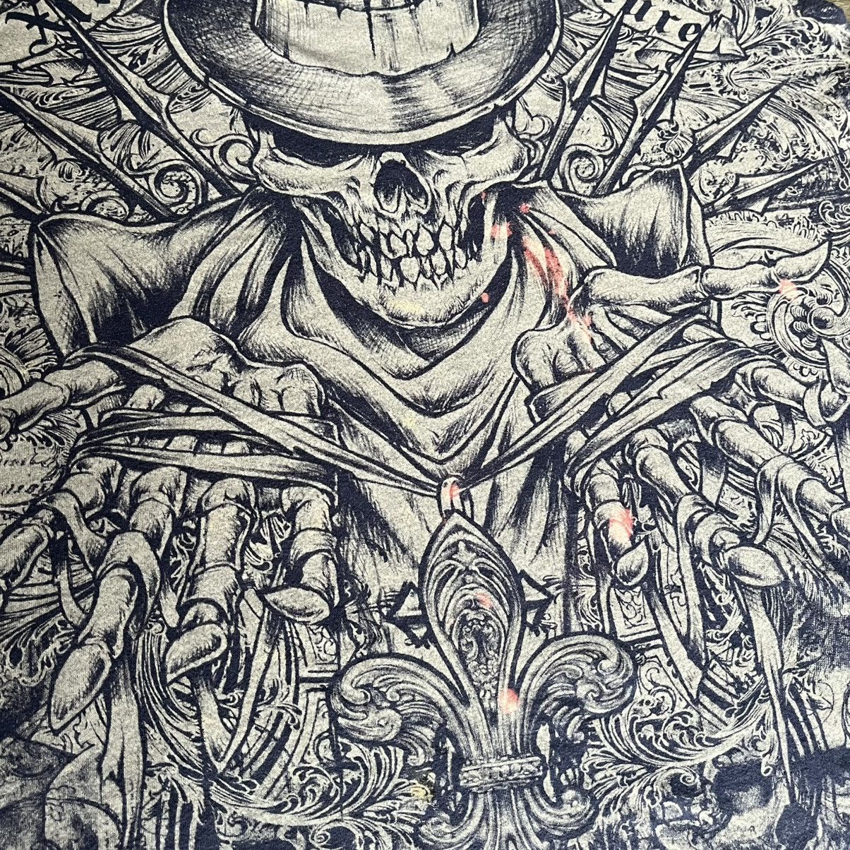 Affliction × Vintage Vintage Affliction Xtreme Couture Skull Sleeveless Tank Tee Size US XXL / EU 58 / 5 - 5 Thumbnail