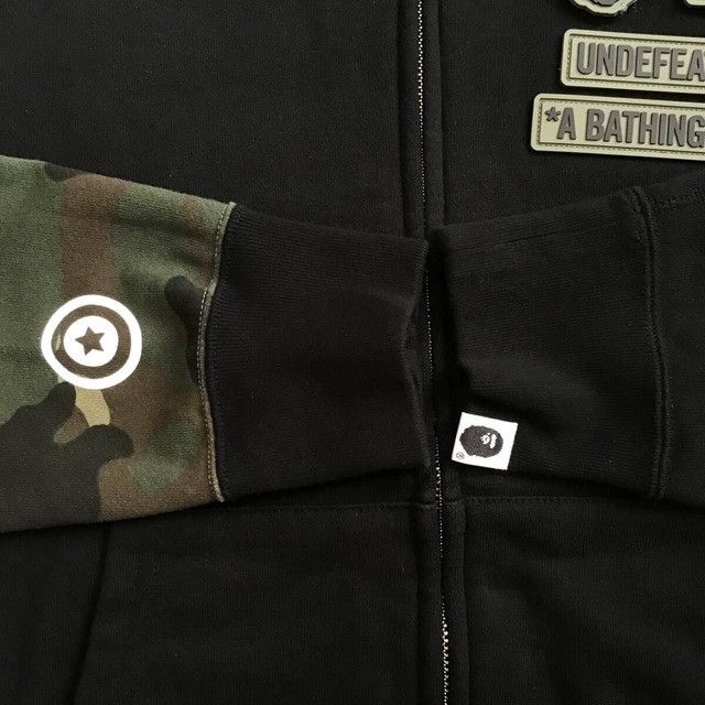 Bape × Undefeated BAPE × Undefeated shark full zip hoodie a bathing ape Size US M / EU 48-50 / 2 - 6 Thumbnail