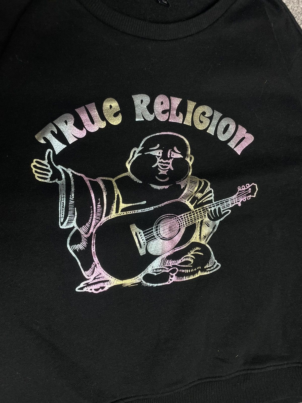 True Religion True Religion Crewneck colourful logo buddha Size S / US 4 / IT 40 - 2 Thumbnail